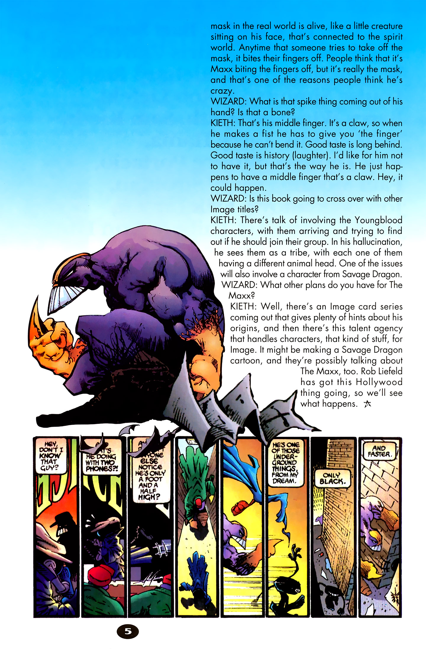 Read online The Maxx (1993) comic -  Issue #0.5 - 4