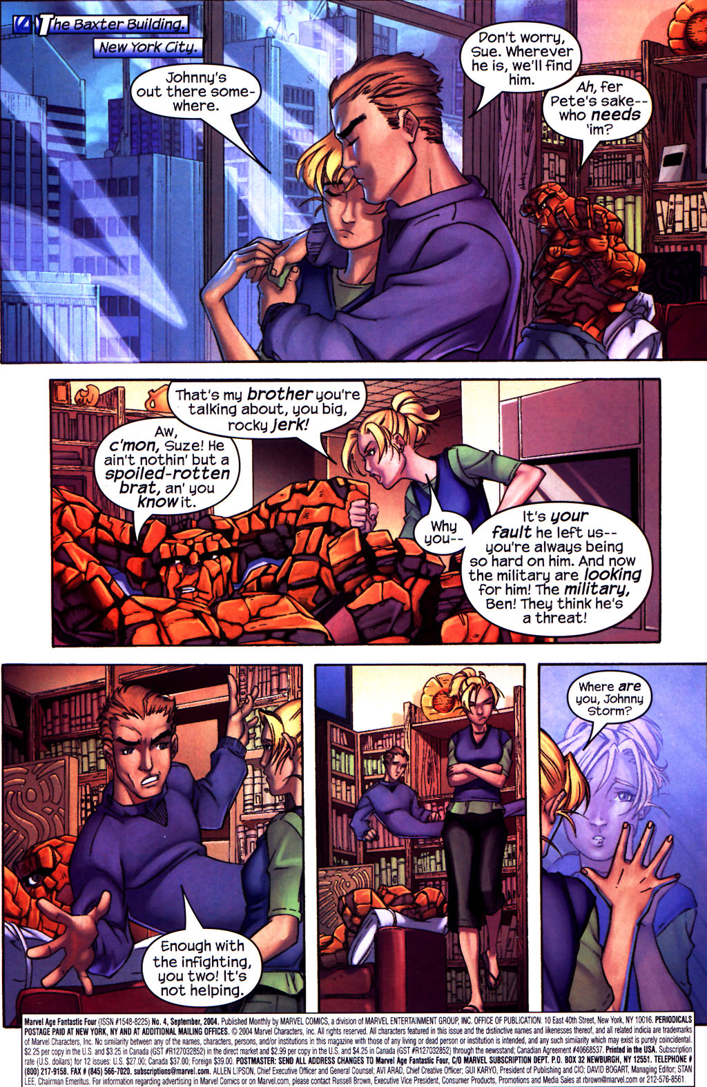 Read online Marvel Age Fantastic Four comic -  Issue #4 - 2