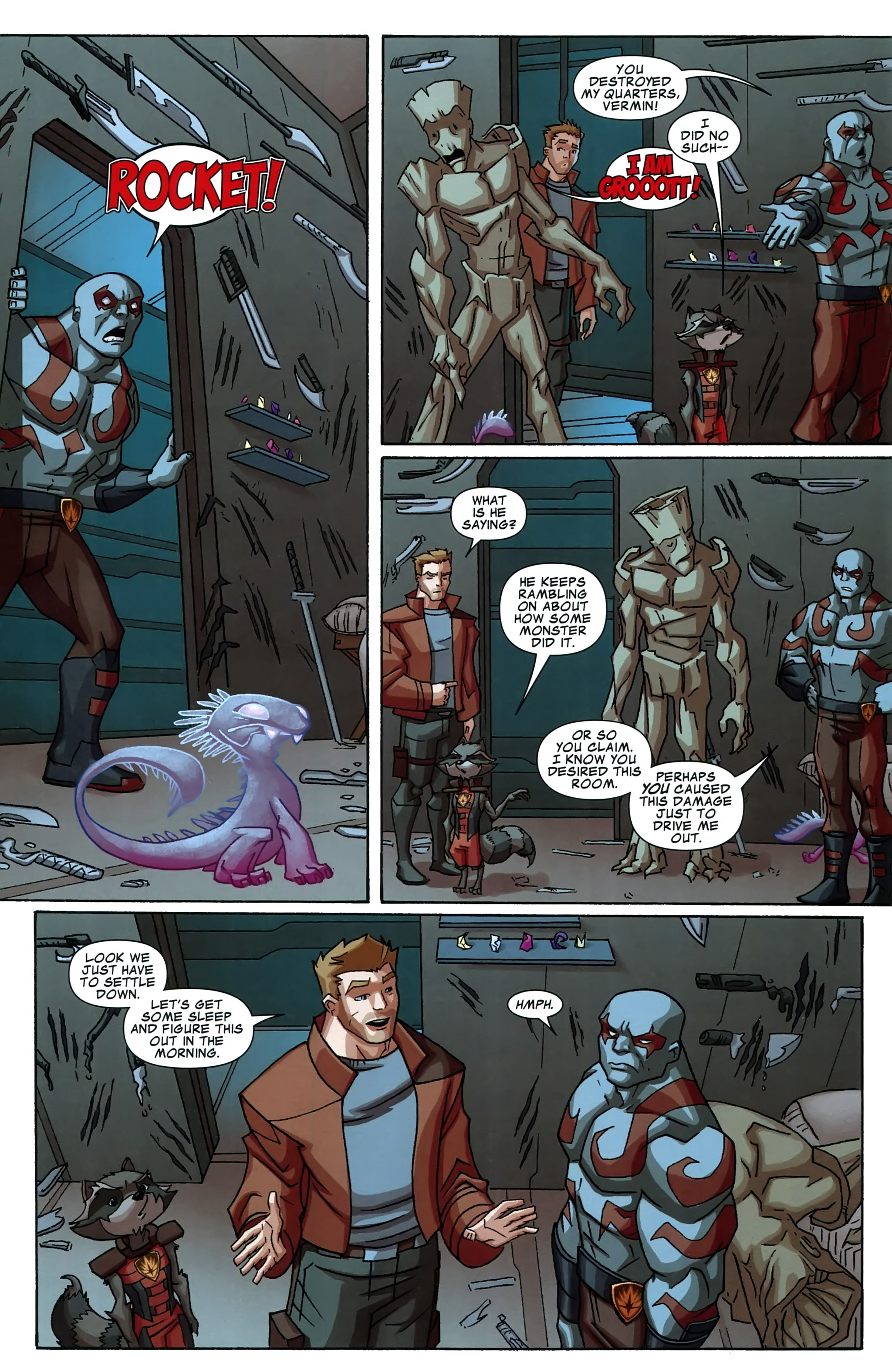 Read online Marvel Universe Guardians of the Galaxy [I] comic -  Issue #2 - 8