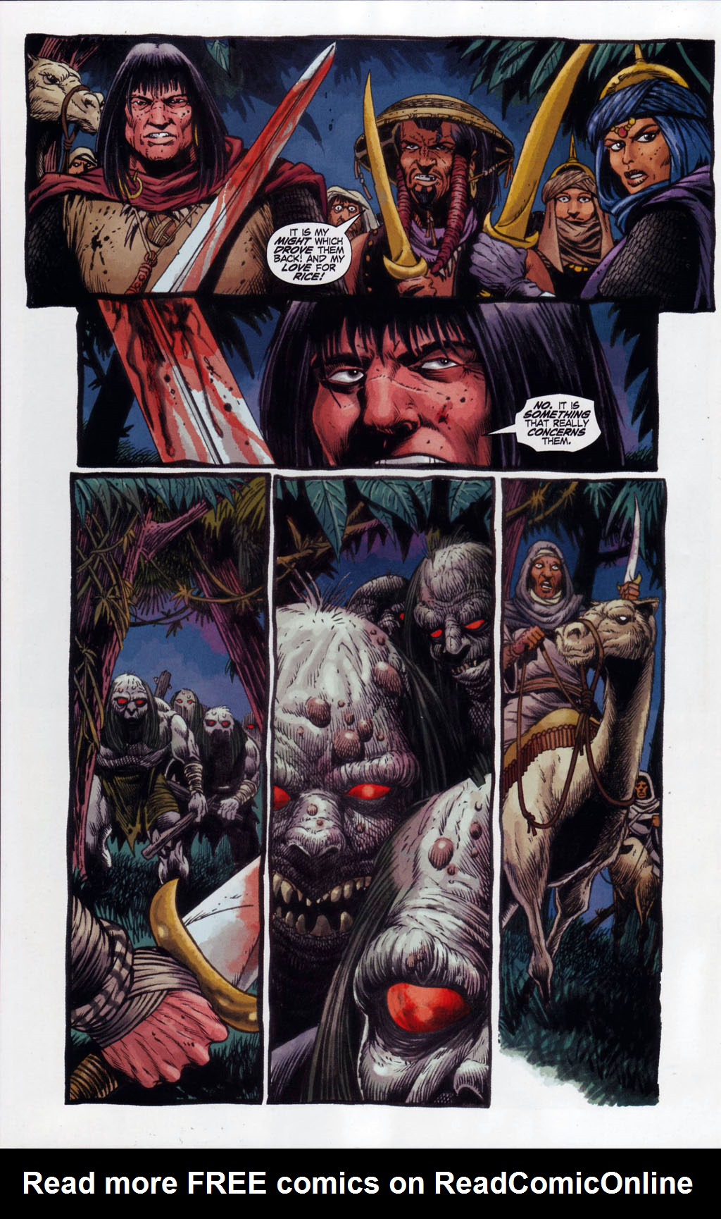 Read online Conan and the Songs of the Dead comic -  Issue #4 - 16