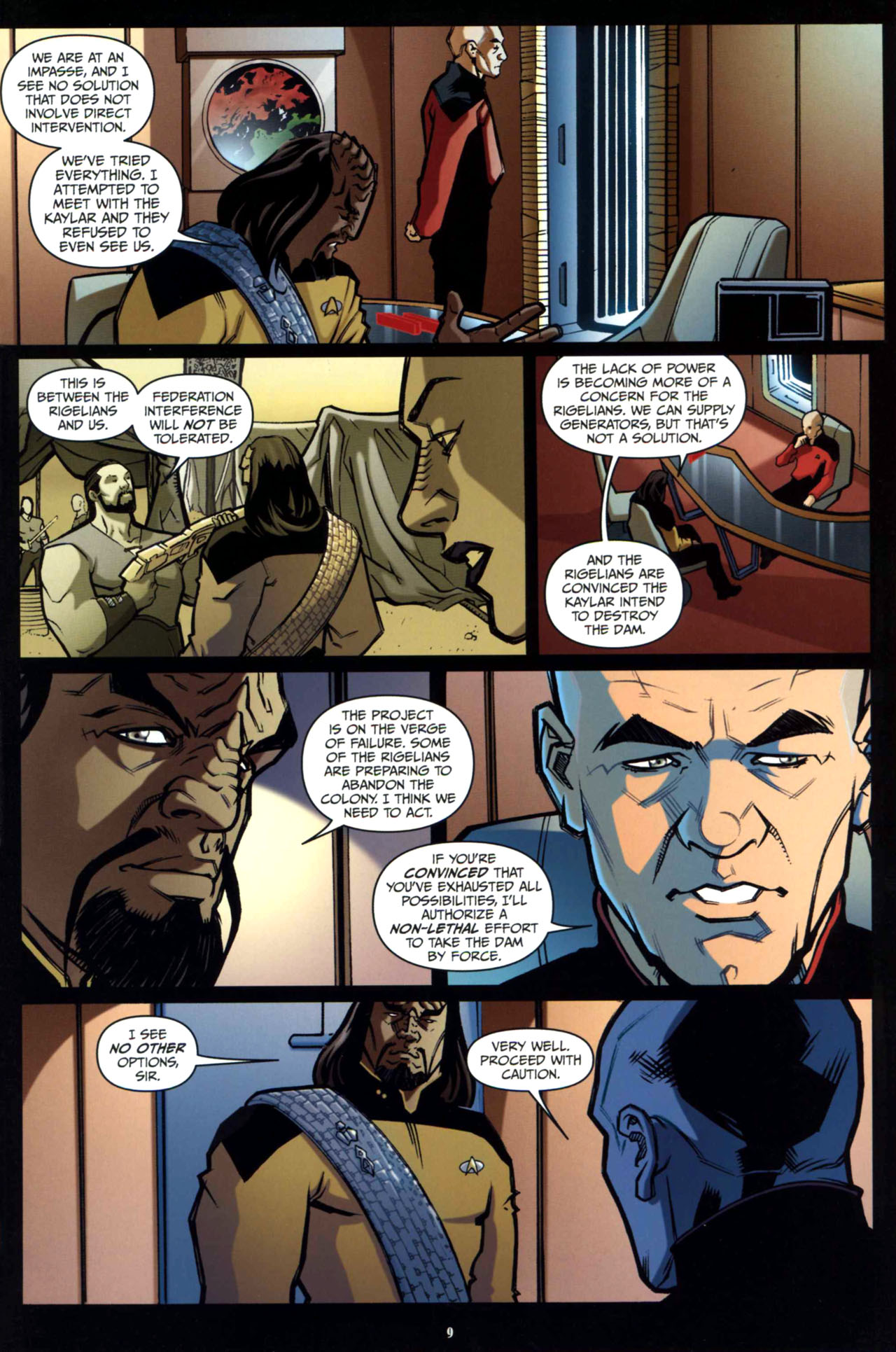Read online Star Trek: The Next Generation: Intelligence Gathering comic -  Issue #2 - 11