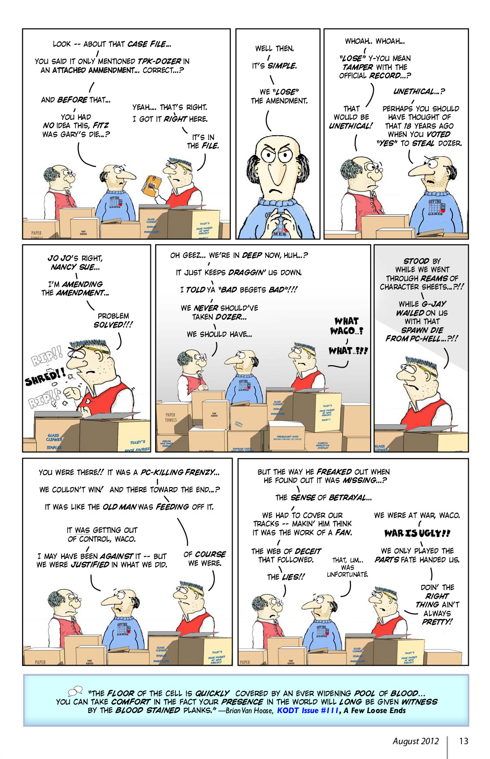 Read online Knights of the Dinner Table comic -  Issue #190 - 15