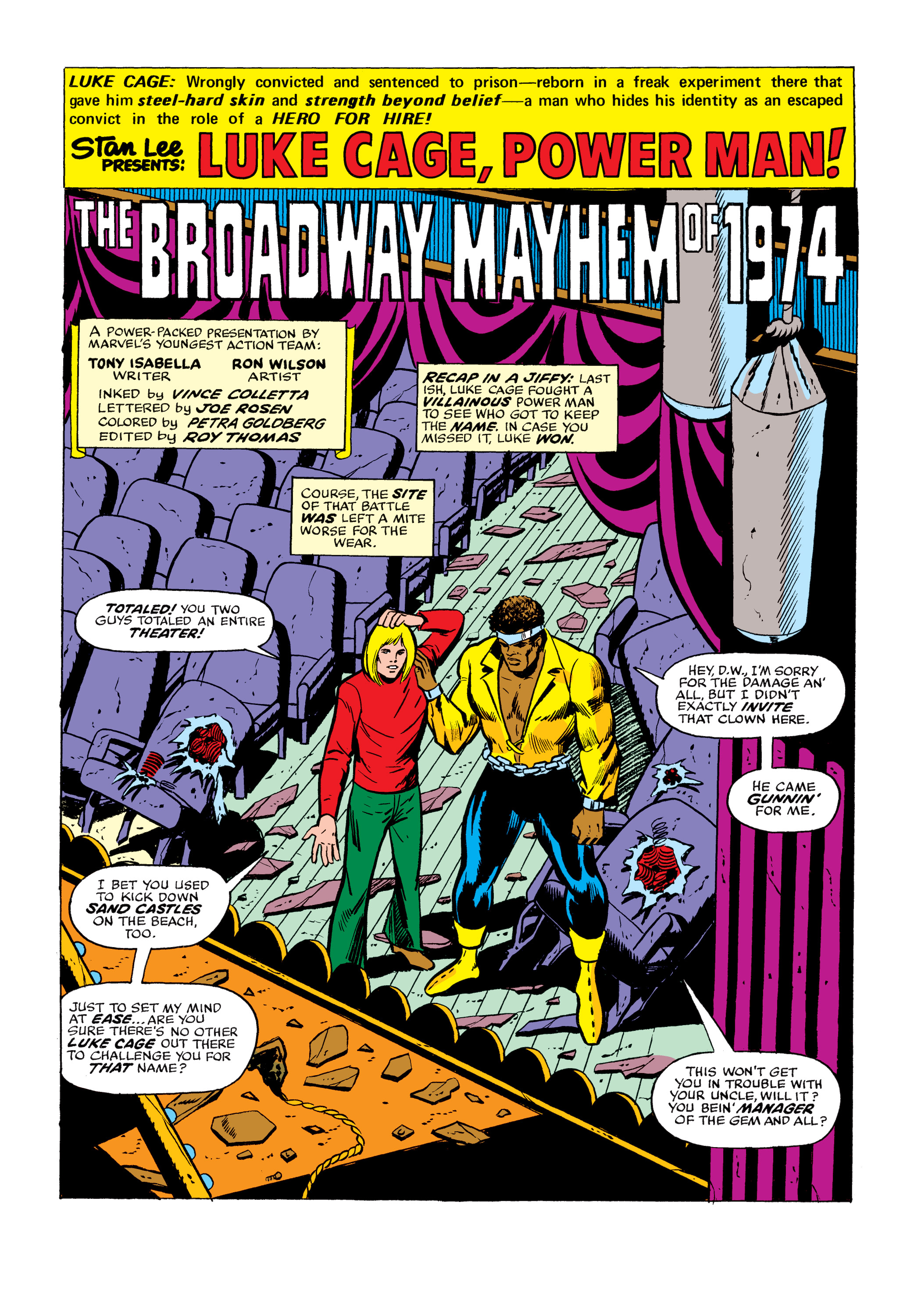 Read online Marvel Masterworks: Luke Cage, Power Man comic -  Issue # TPB 2 (Part 2) - 7