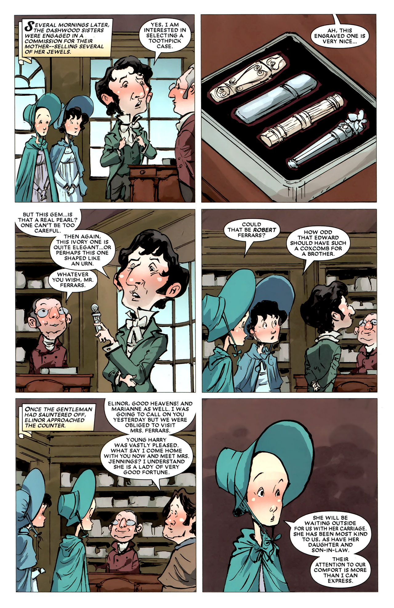 Read online Sense & Sensibility comic -  Issue #4 - 14