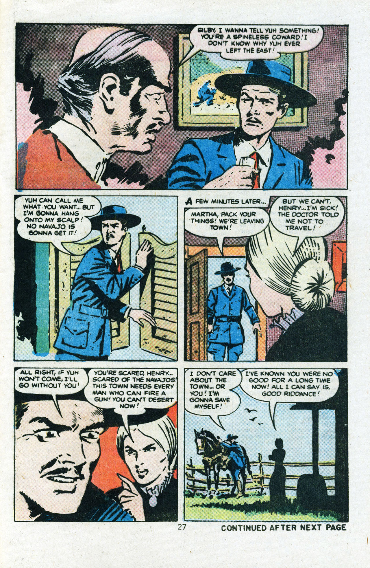 Read online The Outlaw Kid (1970) comic -  Issue #28 - 29