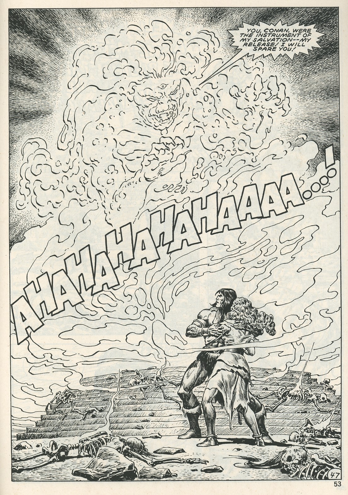 The Savage Sword Of Conan issue 123 - Page 53