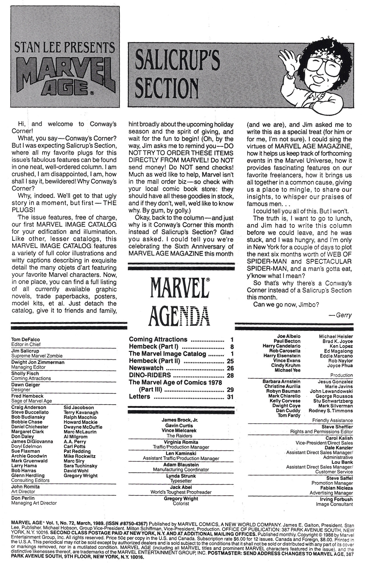 Read online Marvel Age comic -  Issue #72 - 2