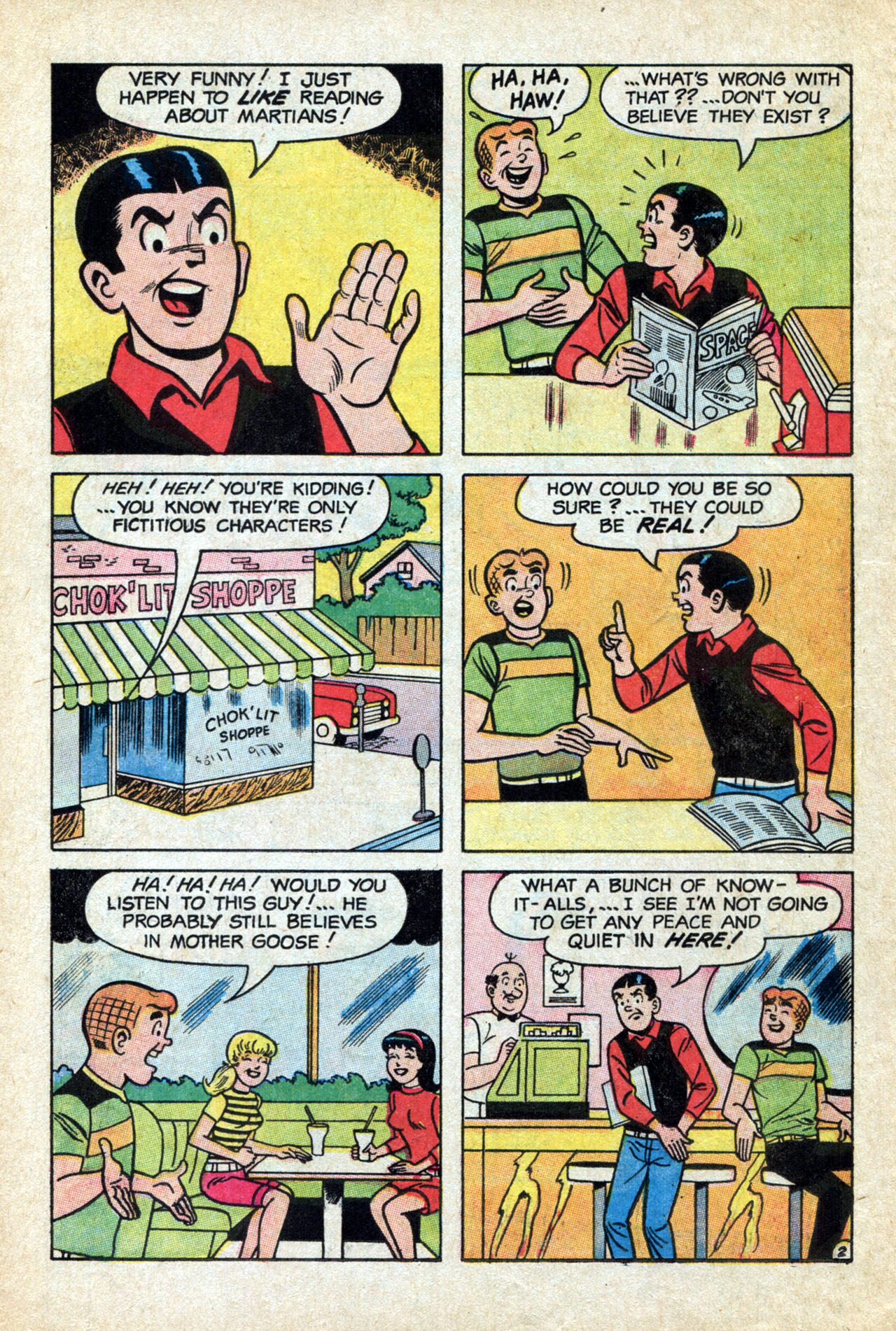 Read online Reggie and Me (1966) comic -  Issue #27 - 14
