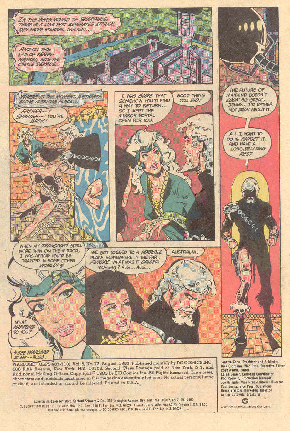Read online Warlord (1976) comic -  Issue #72 - 2