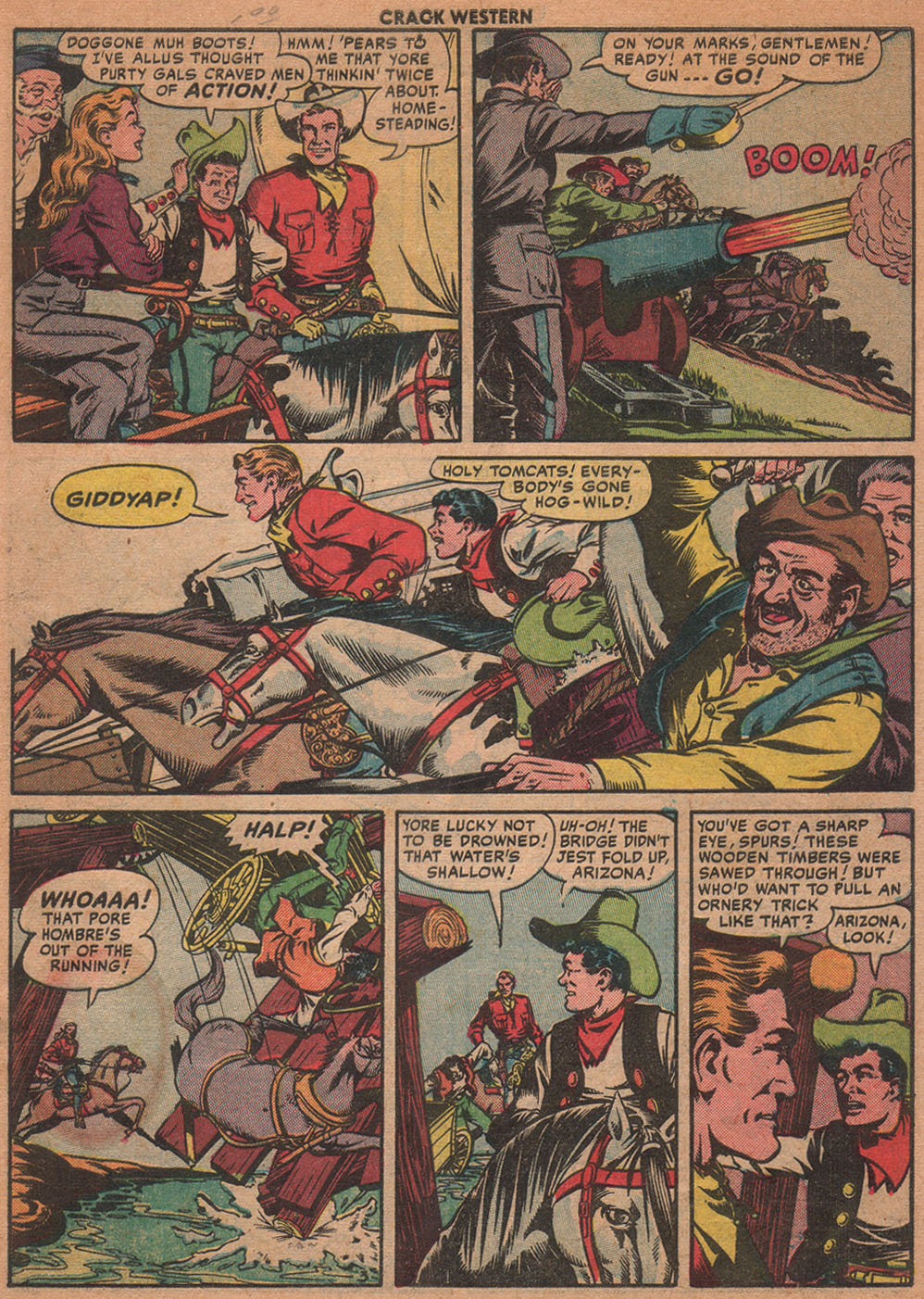 Read online Crack Western comic -  Issue #73 - 6