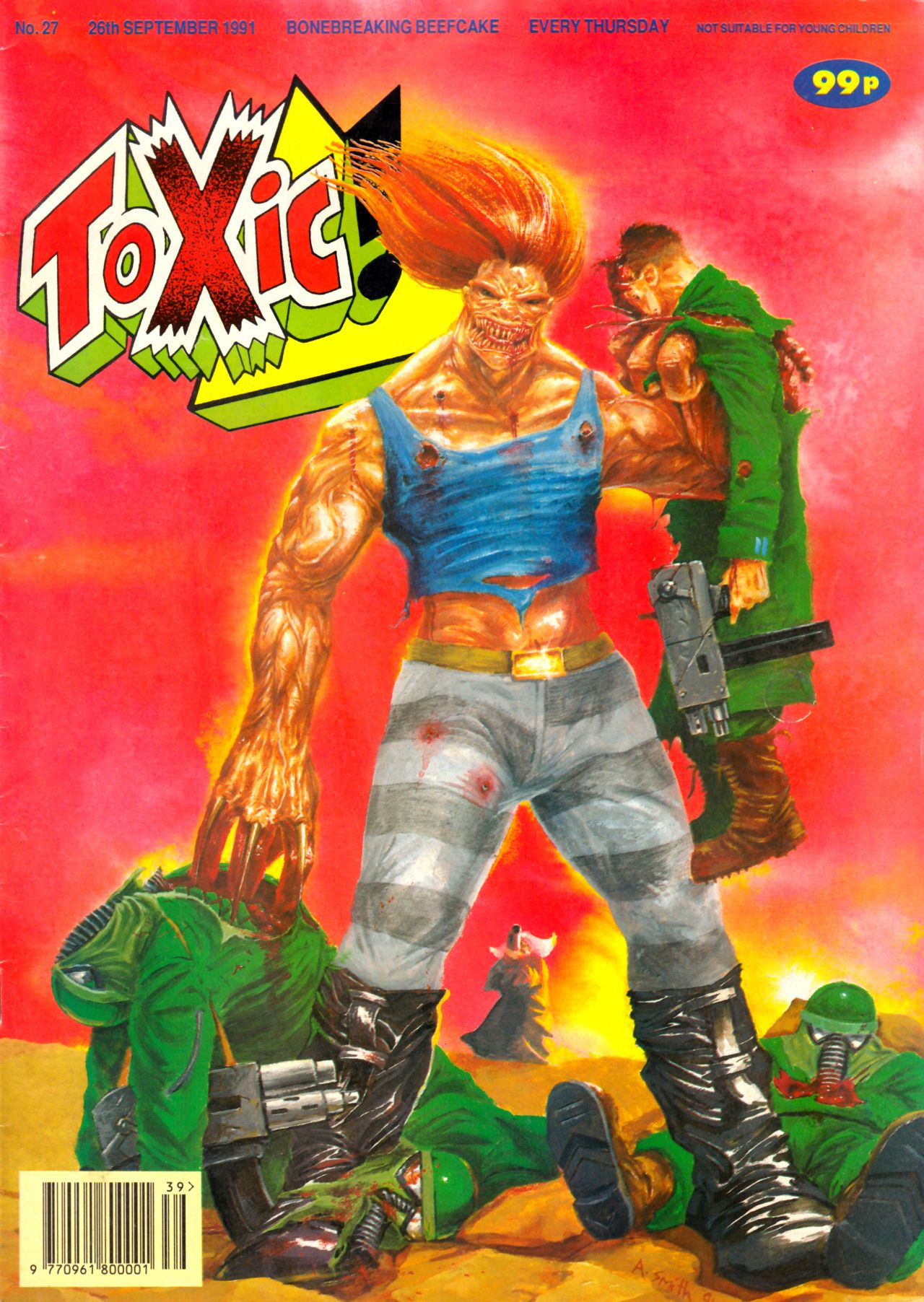 Read online Toxic! comic -  Issue #27 - 1