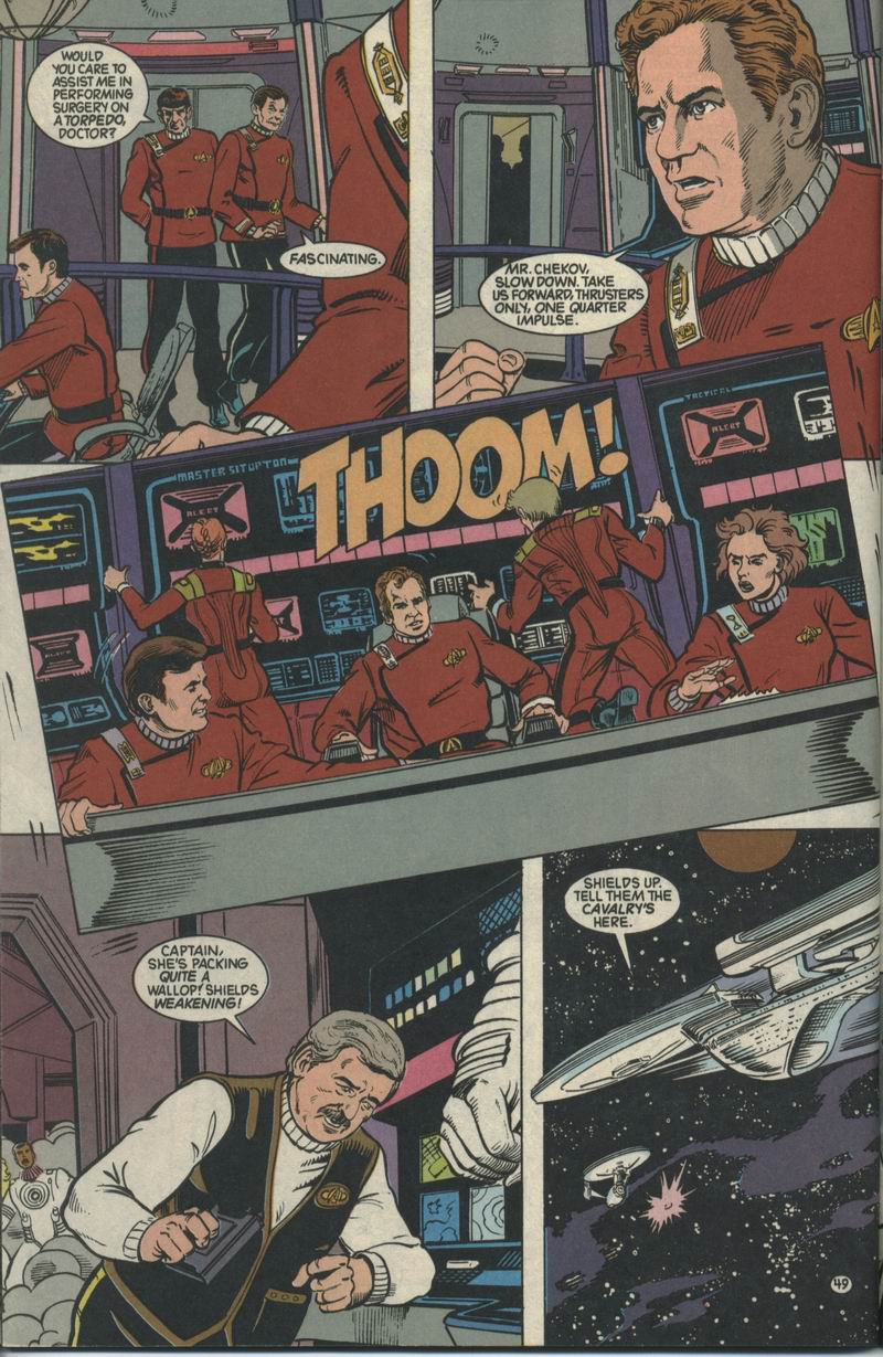 Read online Star Trek VI: The Undiscovered Country comic -  Issue # Full - 51