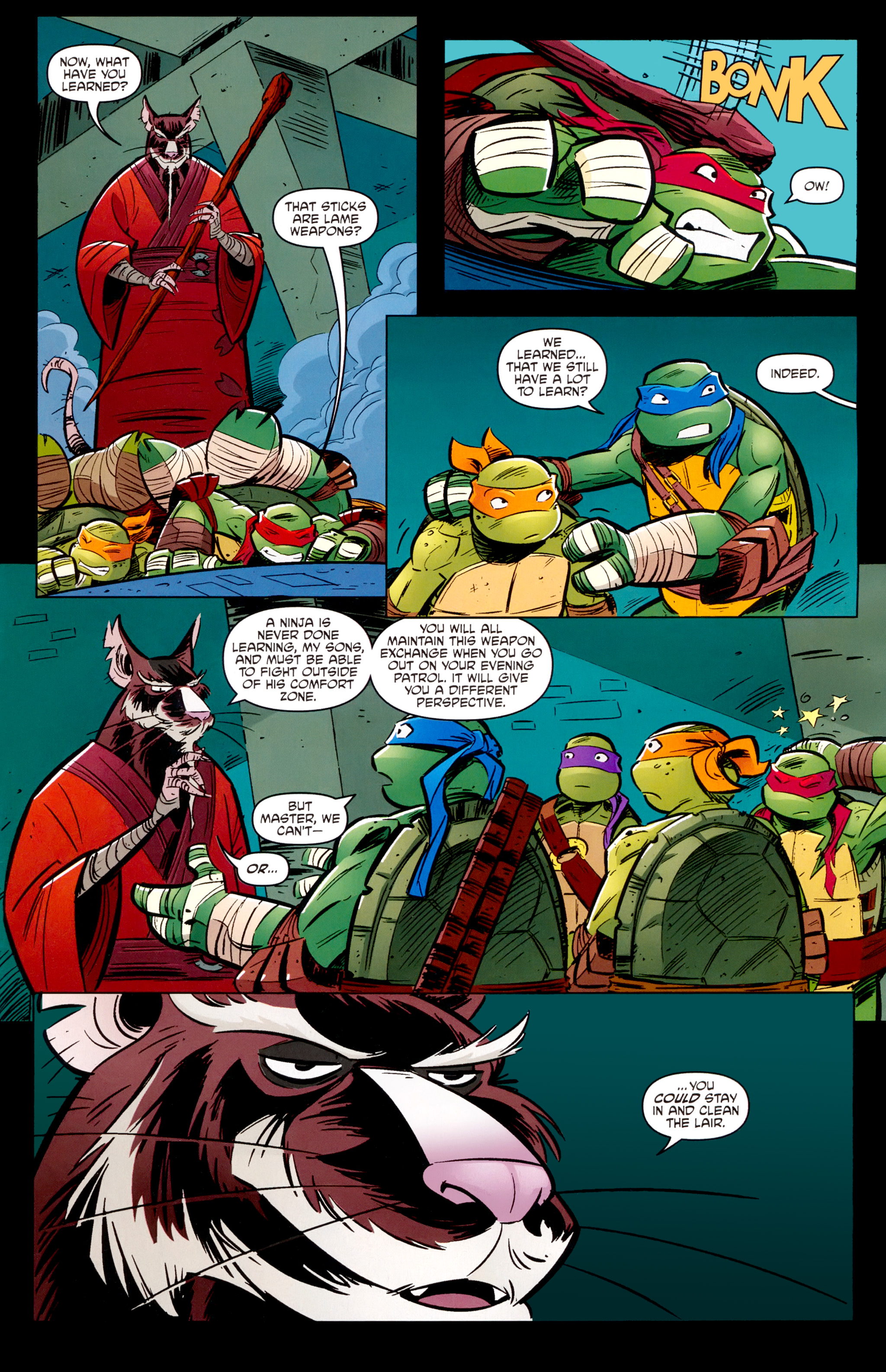 Read online Teenage Mutant Ninja Turtles New Animated Adventures Free Comic Book Day comic -  Issue # Full - 7