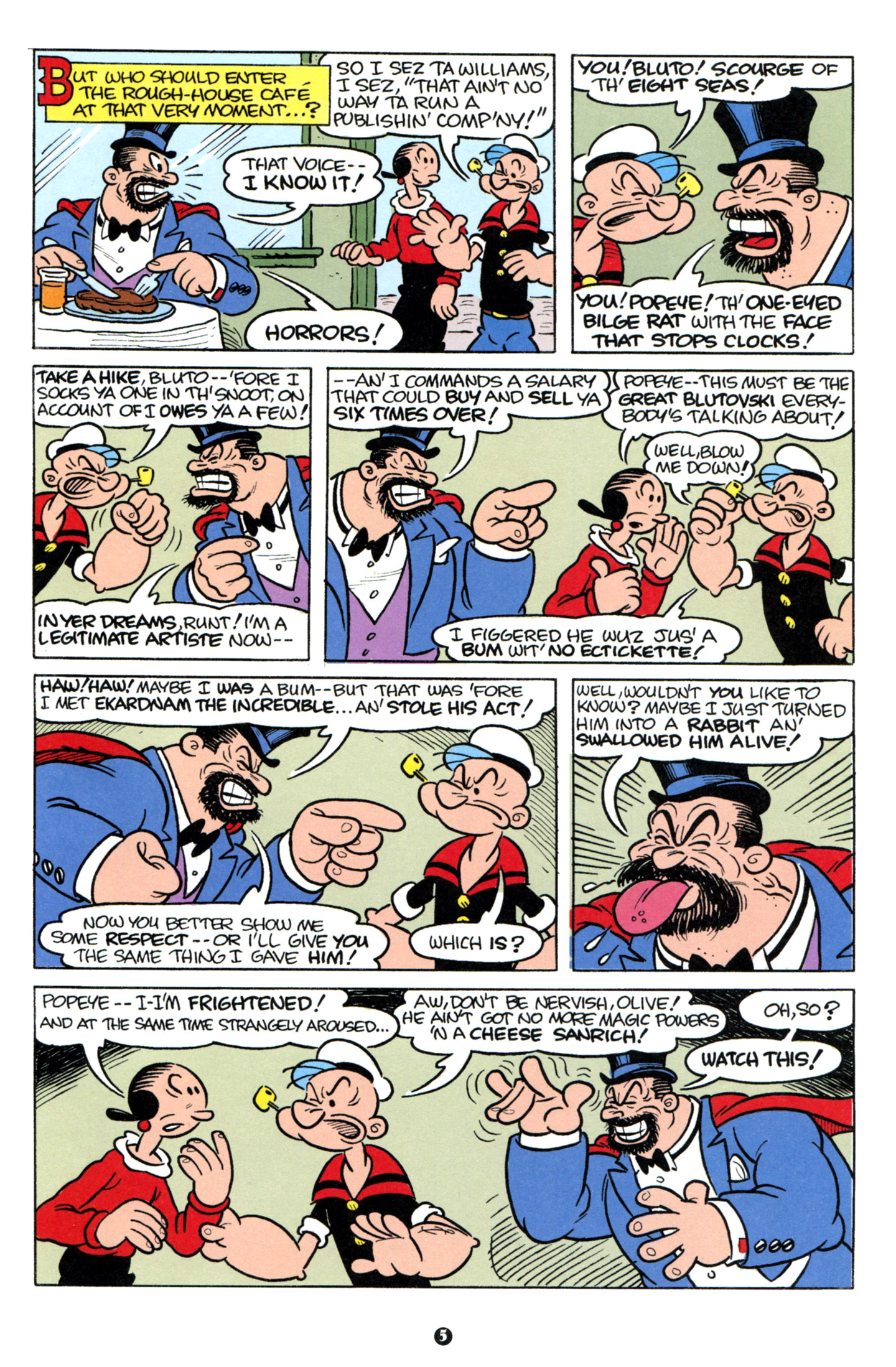 Read online Popeye (2012) comic -  Issue #11 - 7