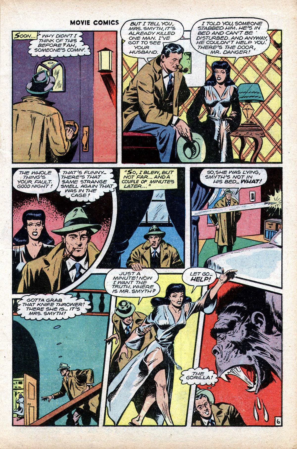 Read online Movie Comics (1946) comic -  Issue #3 - 21