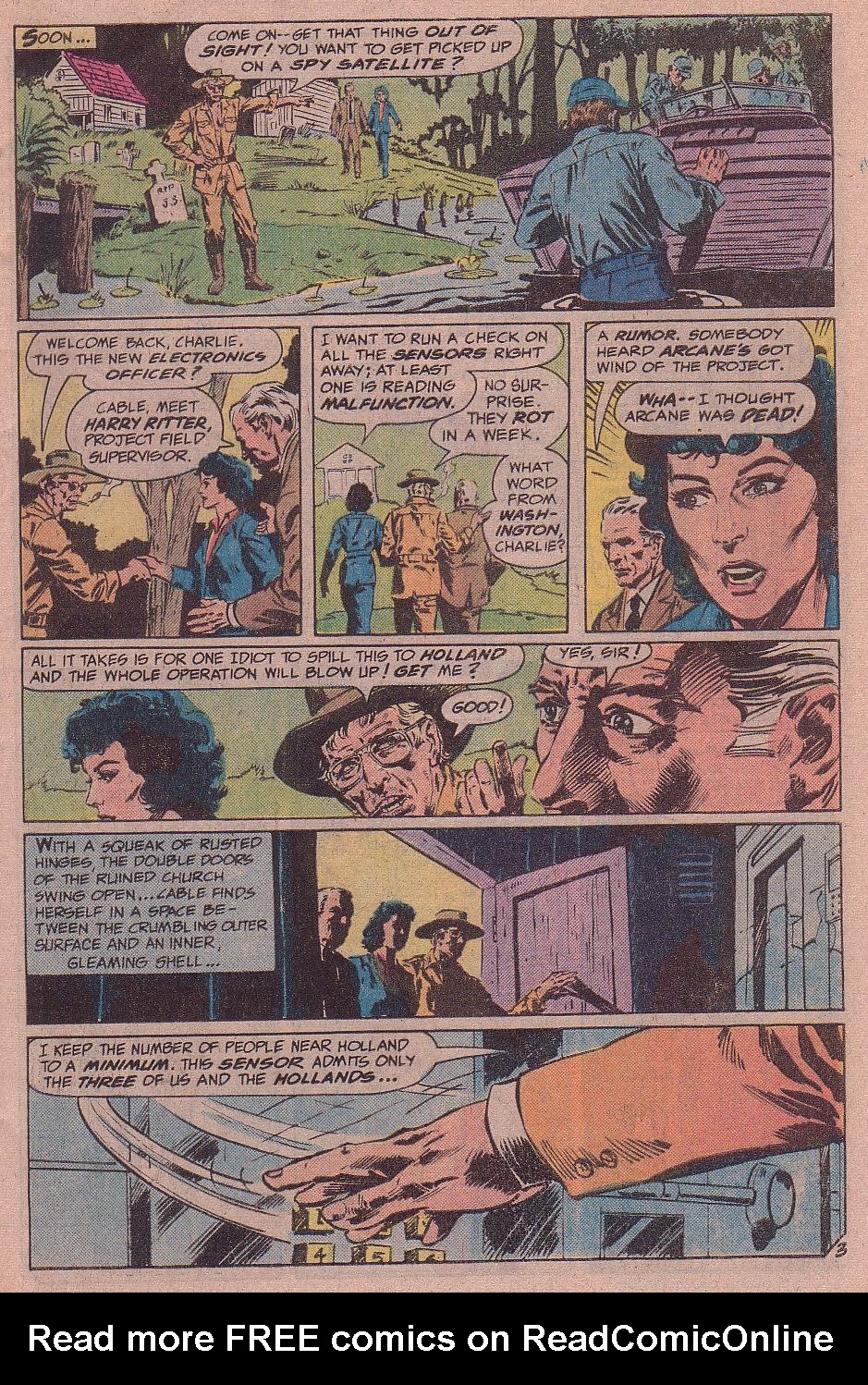 Read online Swamp Thing (1982) comic -  Issue # _Annual 1 - 5