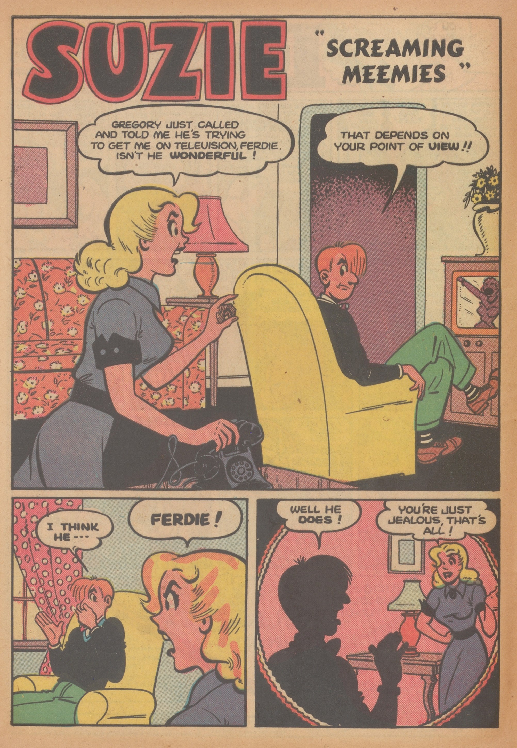 Read online Suzie Comics comic -  Issue #86 - 10