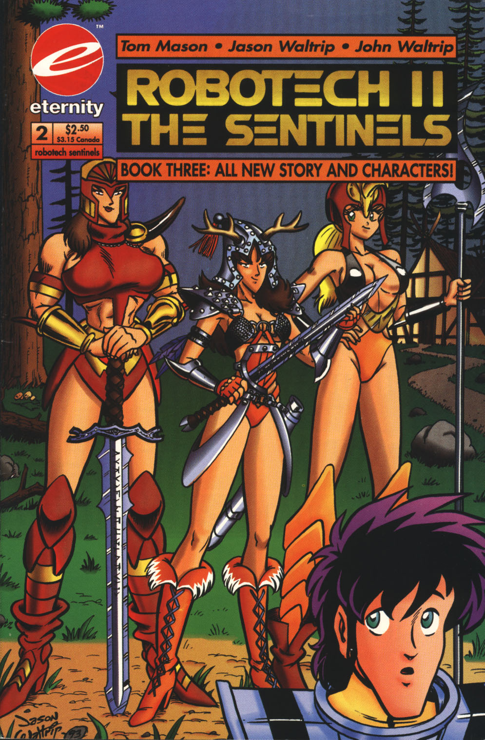 <{ $series->title }} issue Robotech II: The Sentinels Book 3 Issue #2 - Page 1