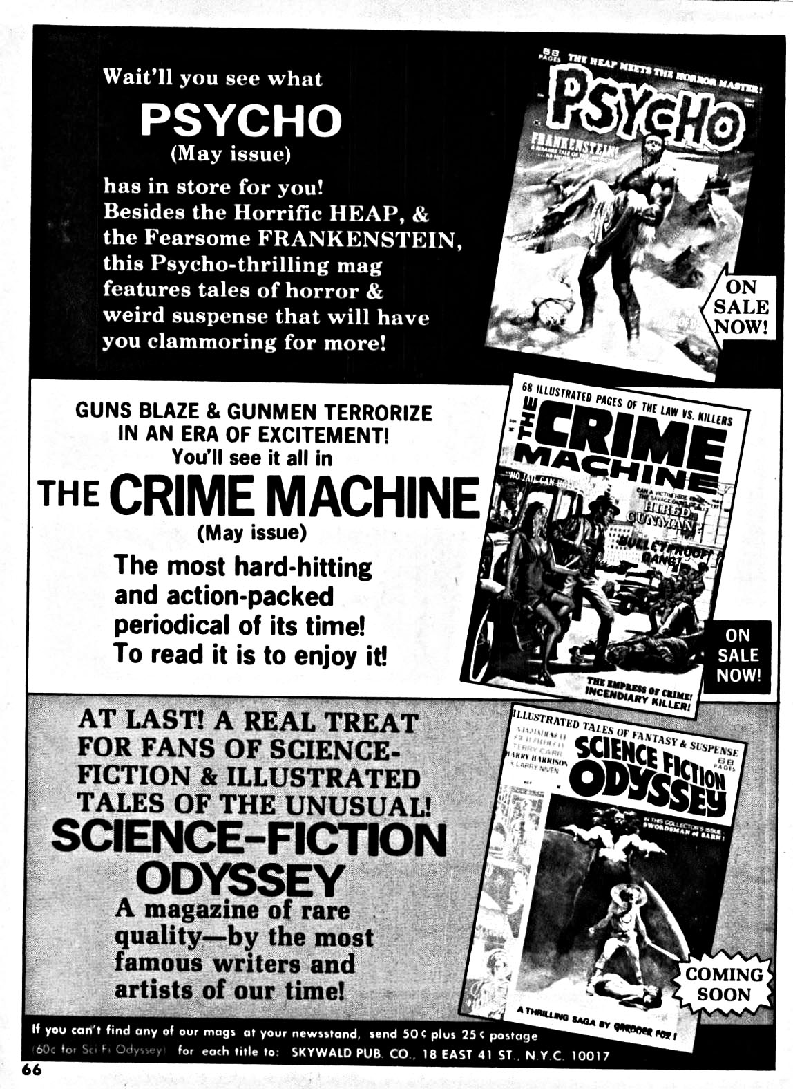 Read online Nightmare (1970) comic -  Issue #4 - 64