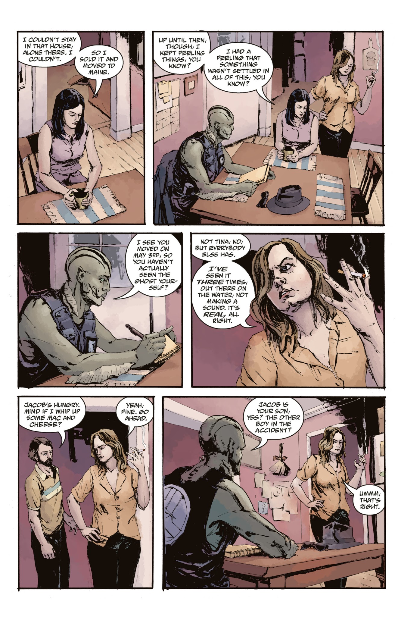 Read online Abe Sapien: The Devil Does Not Jest and Other Stories comic -  Issue # TPB - 13