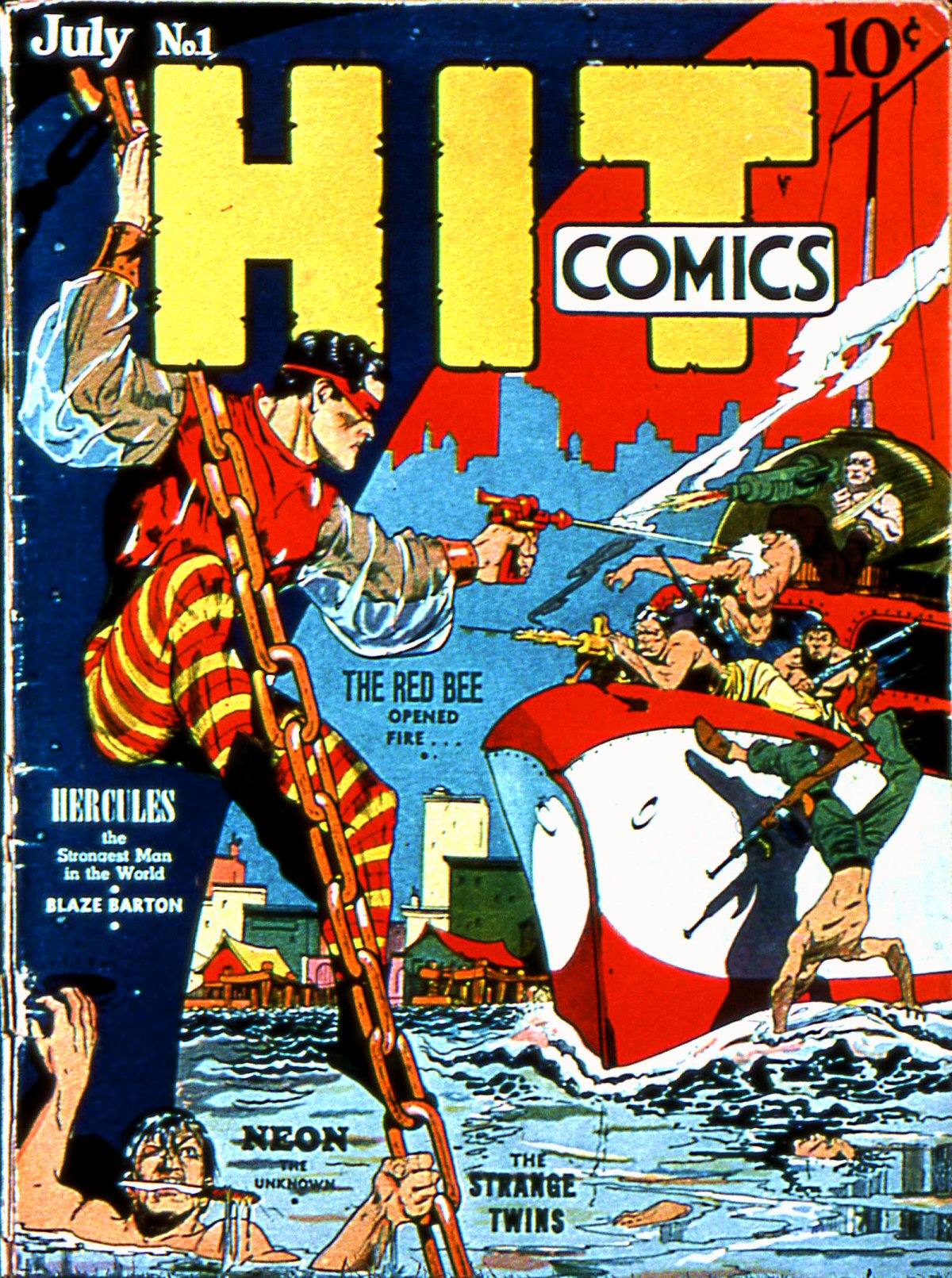 Read online Hit Comics comic -  Issue #1 - 1