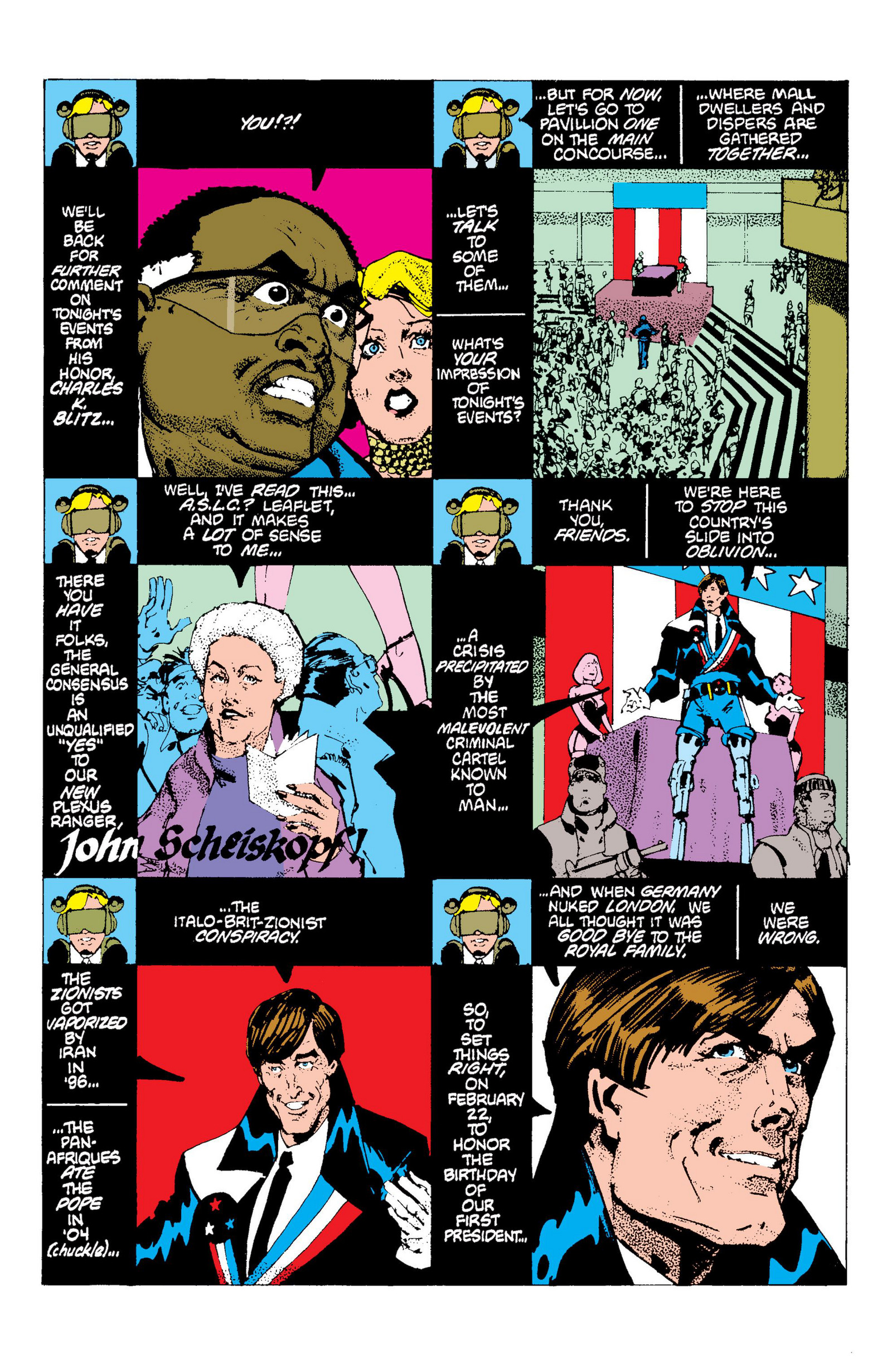 Read online American Flagg! comic -  Issue # _Definitive Collection (Part 3) - 95