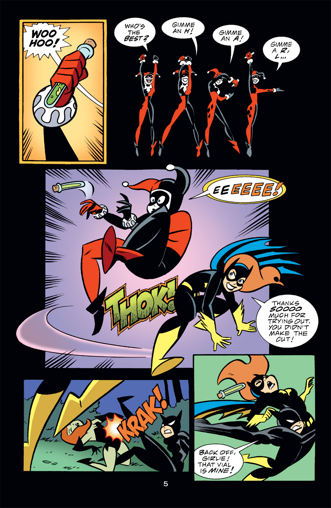 Read online Gotham Girls comic -  Issue #3 - 6