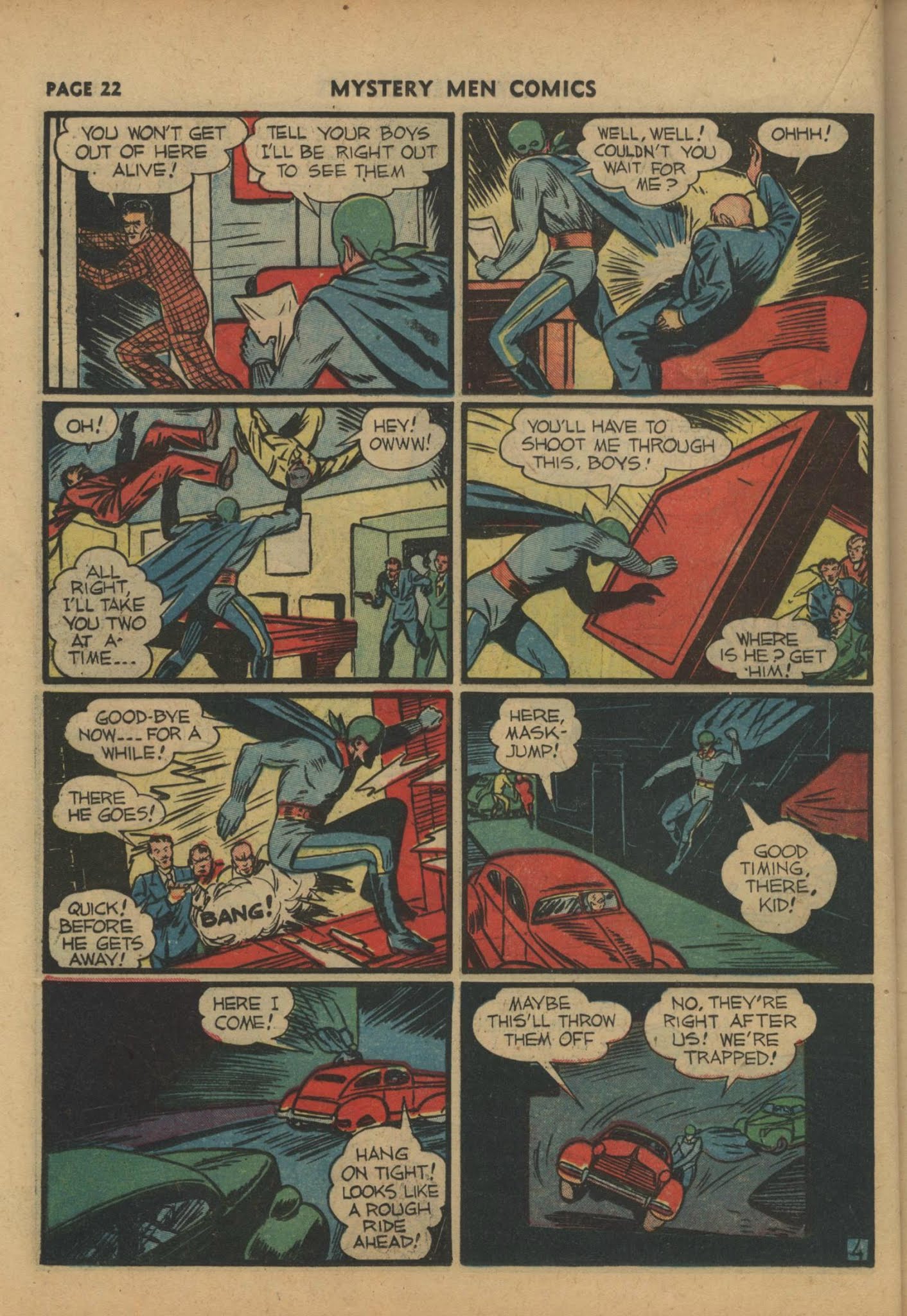 Read online Mystery Men Comics comic -  Issue #19 - 24