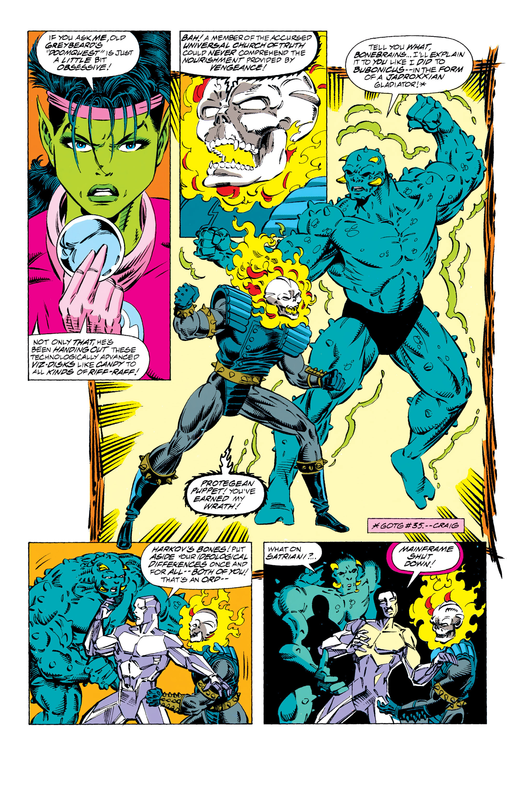 Read online Guardians of the Galaxy (1990) comic -  Issue # _TPB In The Year 3000 2 (Part 2) - 68