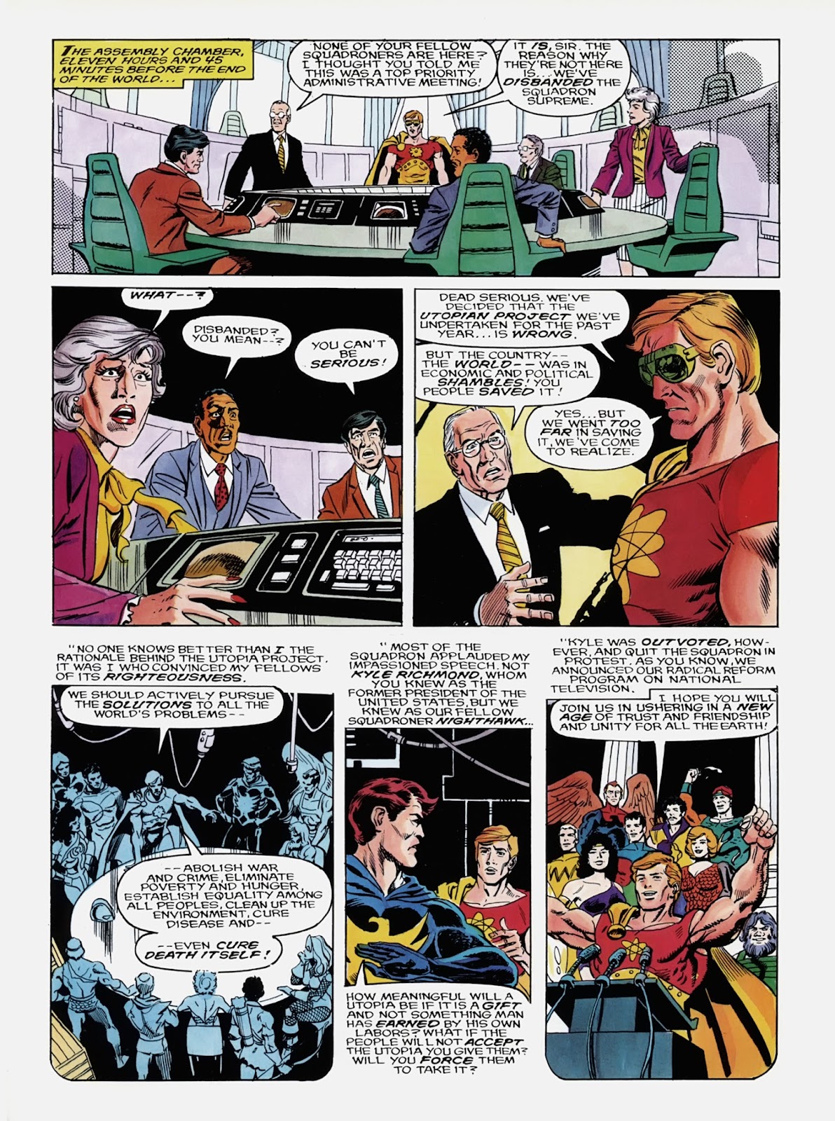 Squadron Supreme: Death of a Universe issue Full - Page 11