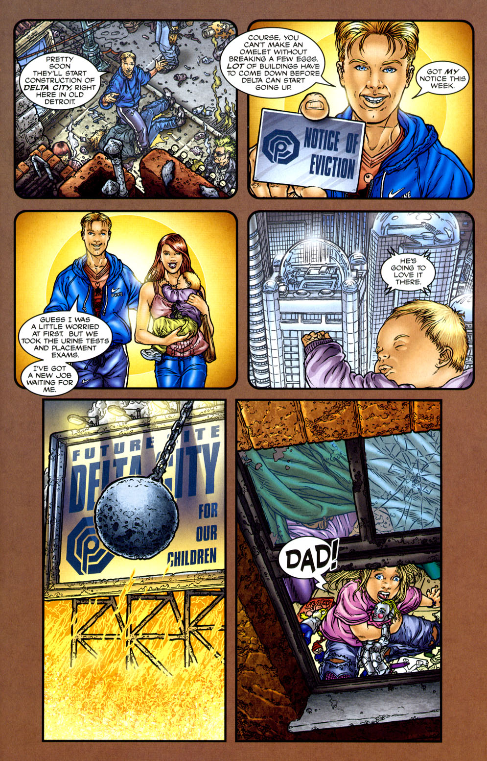 Read online Frank Miller's Robocop comic -  Issue #1 - 7