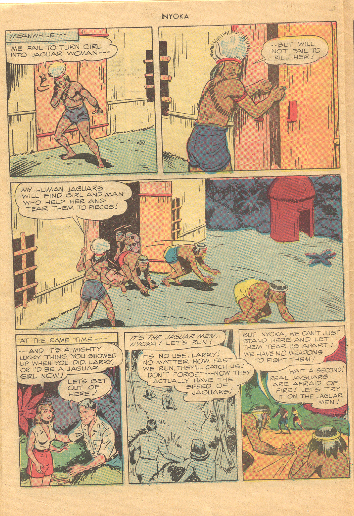 Read online Nyoka the Jungle Girl (1945) comic -  Issue #24 - 30