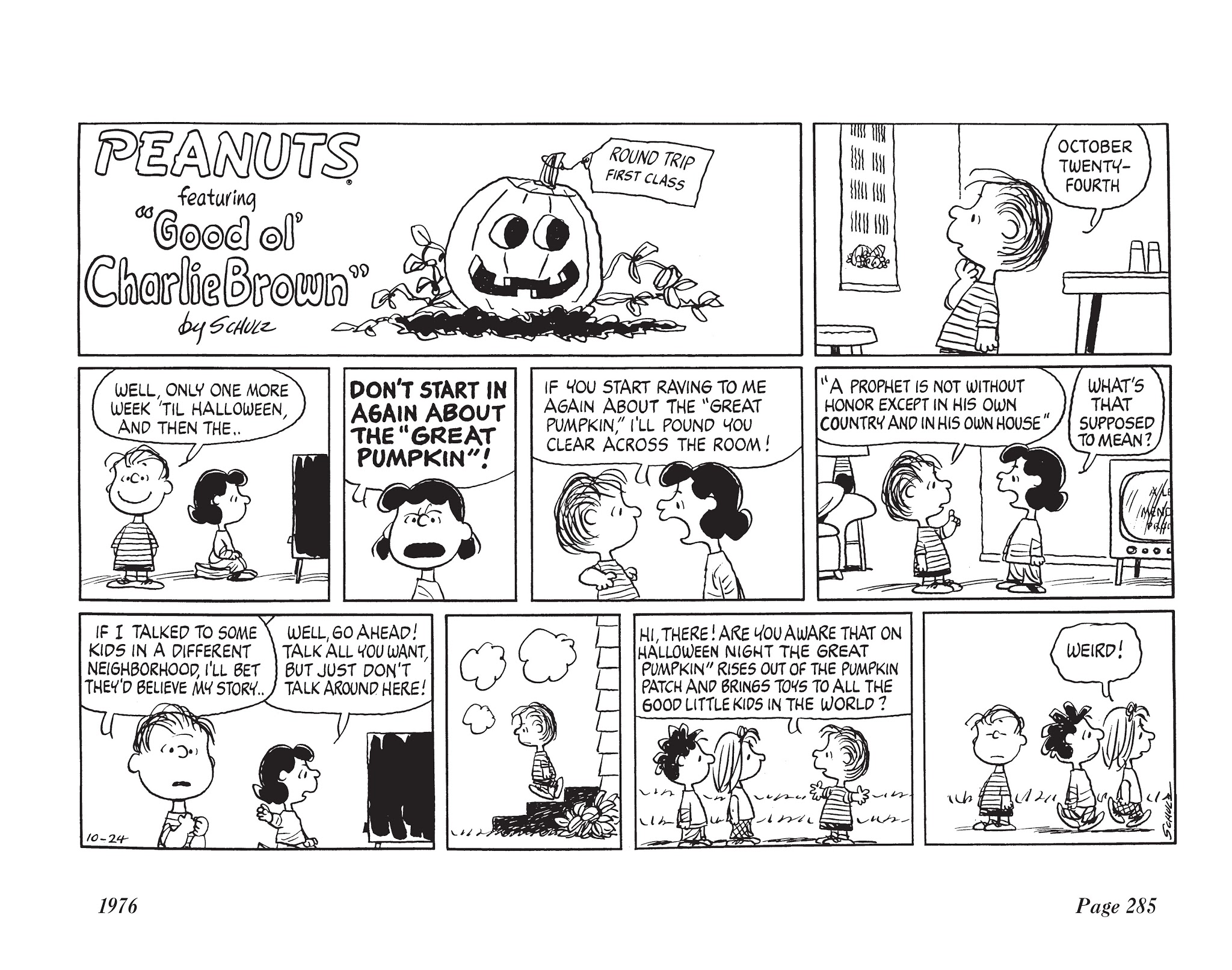 Read online The Complete Peanuts comic -  Issue # TPB 13 - 301