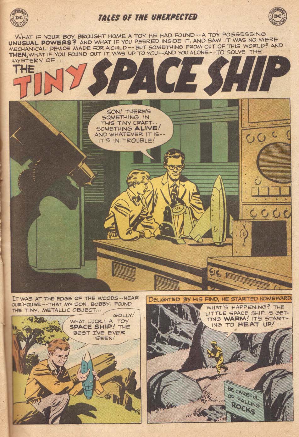 Read online Tales of the Unexpected comic -  Issue #26 - 26