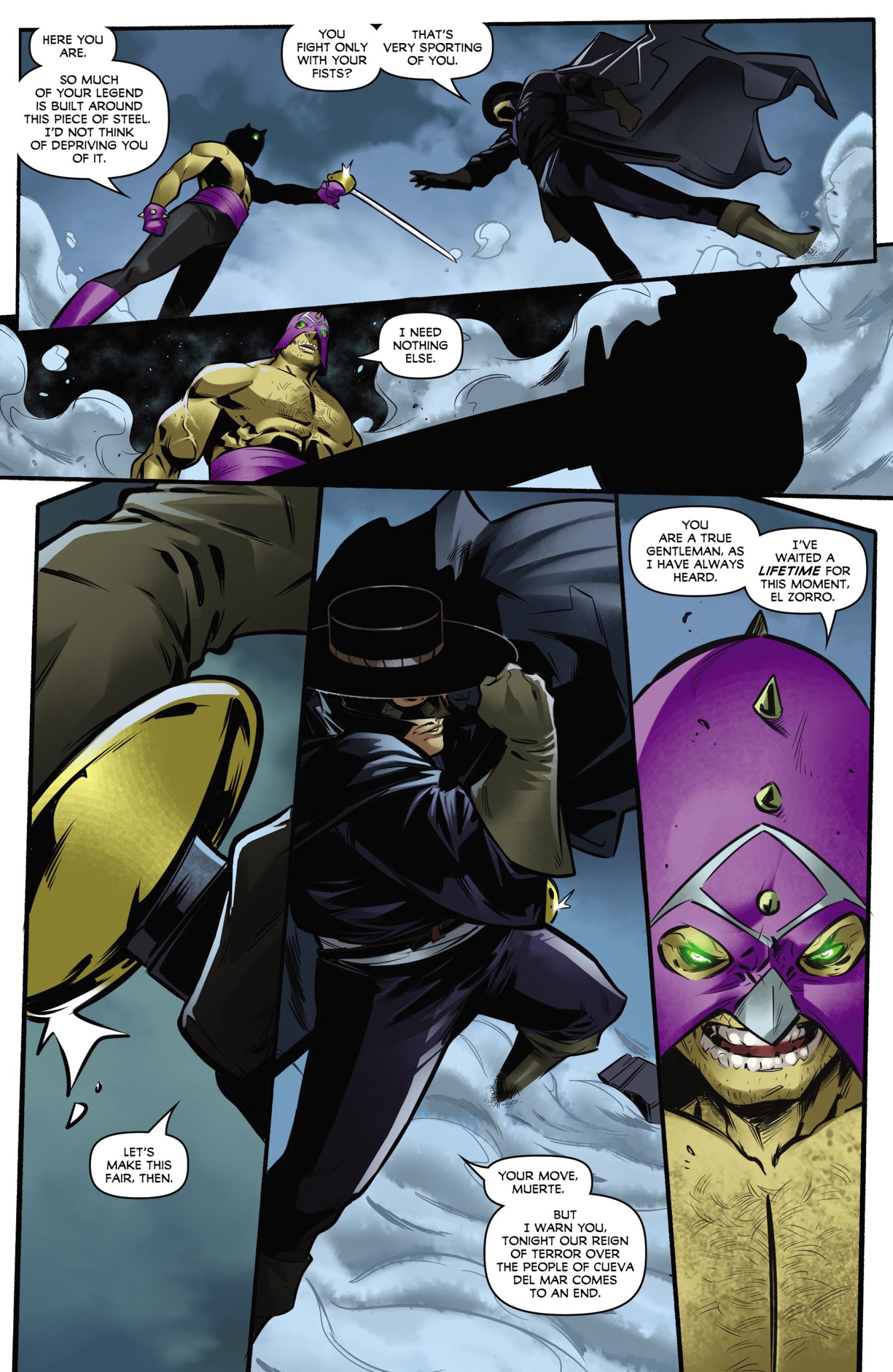 Read online Zorro: Galleon Of the Dead comic -  Issue #2 - 9