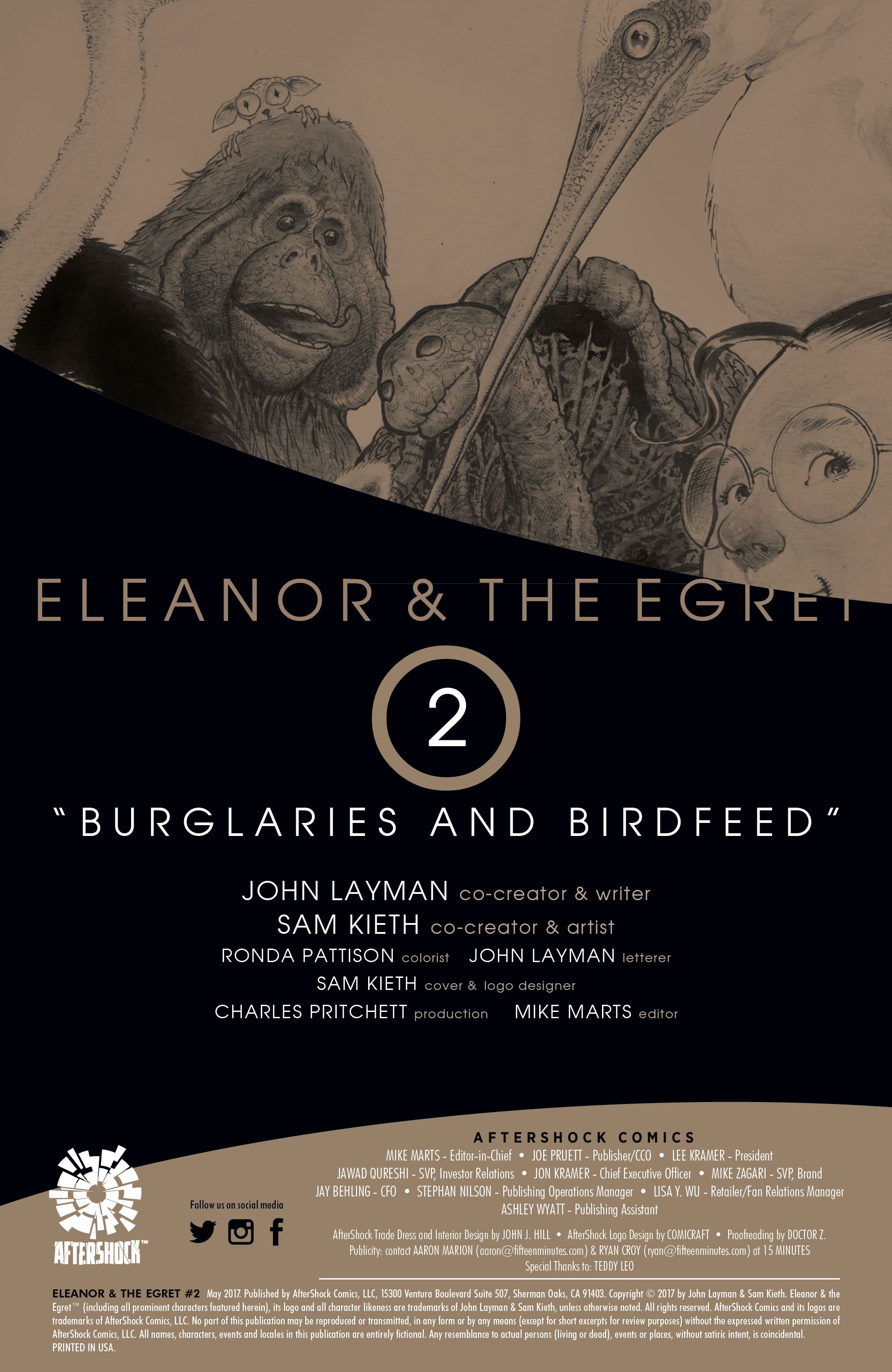 Read online Eleanor & The Egret comic -  Issue #2 - 2