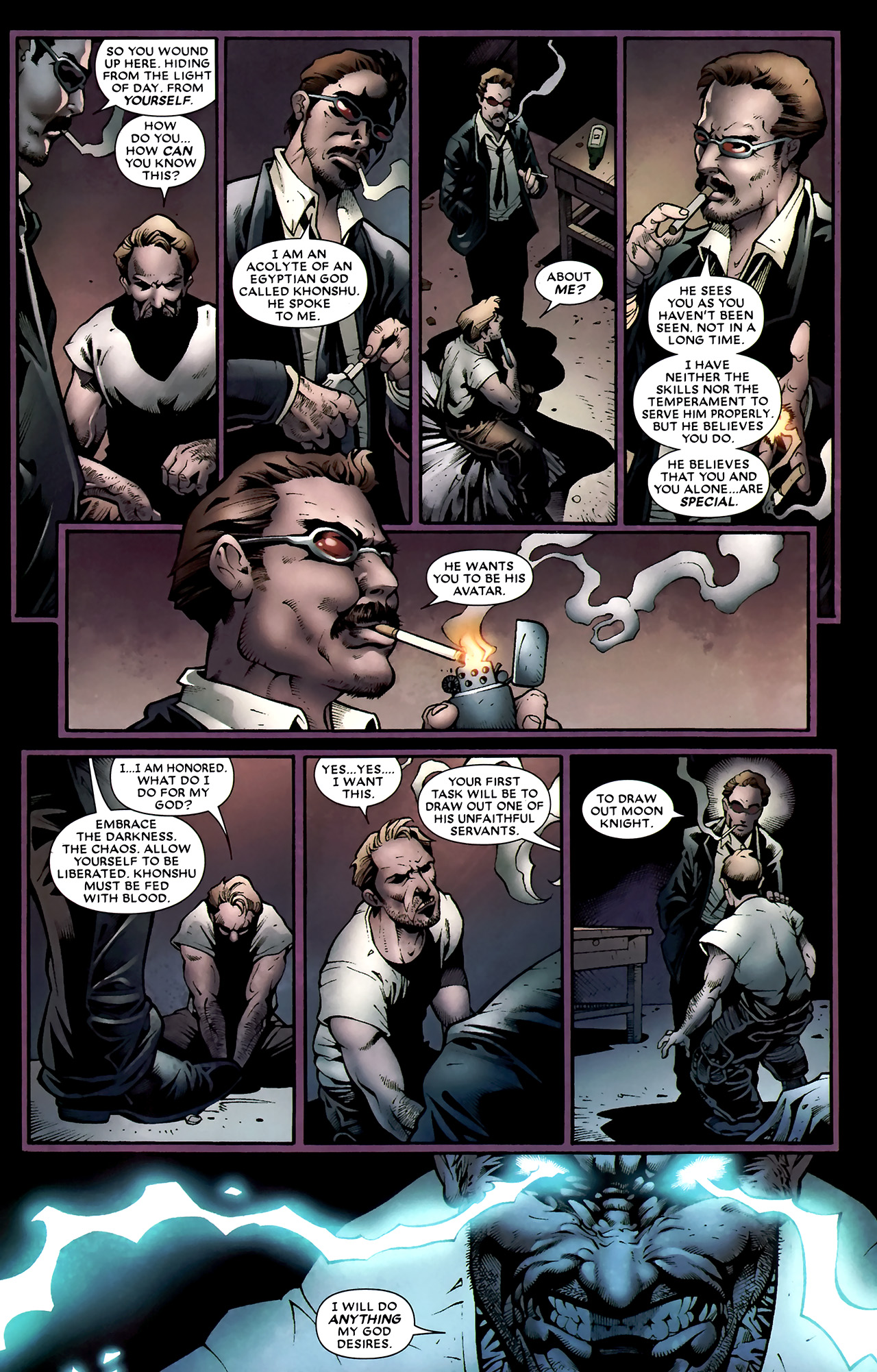 Read online Shadowland: Moon Knight comic -  Issue #1 - 25