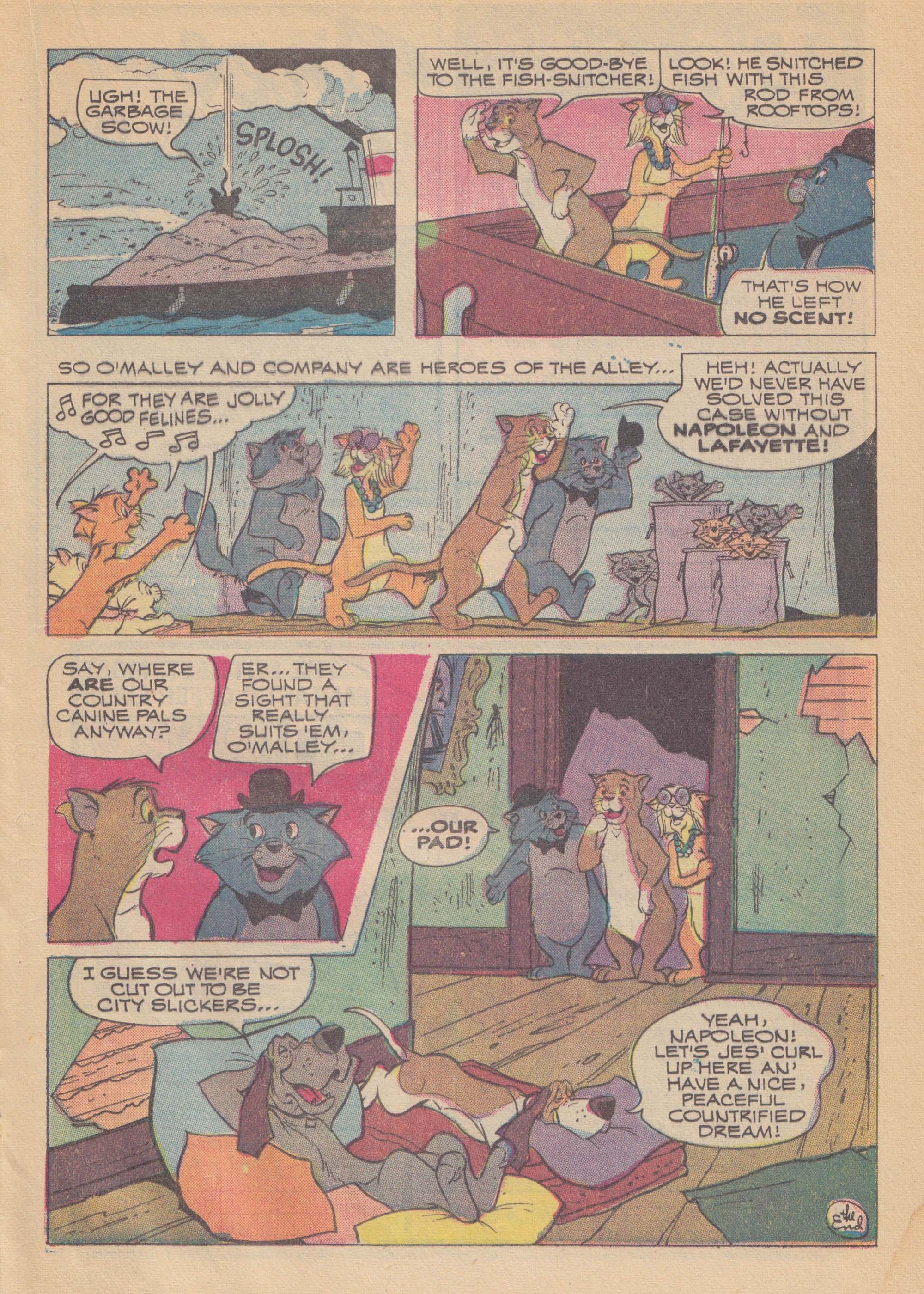 Read online O'Malley and the Alley Cats comic -  Issue #7 - 17