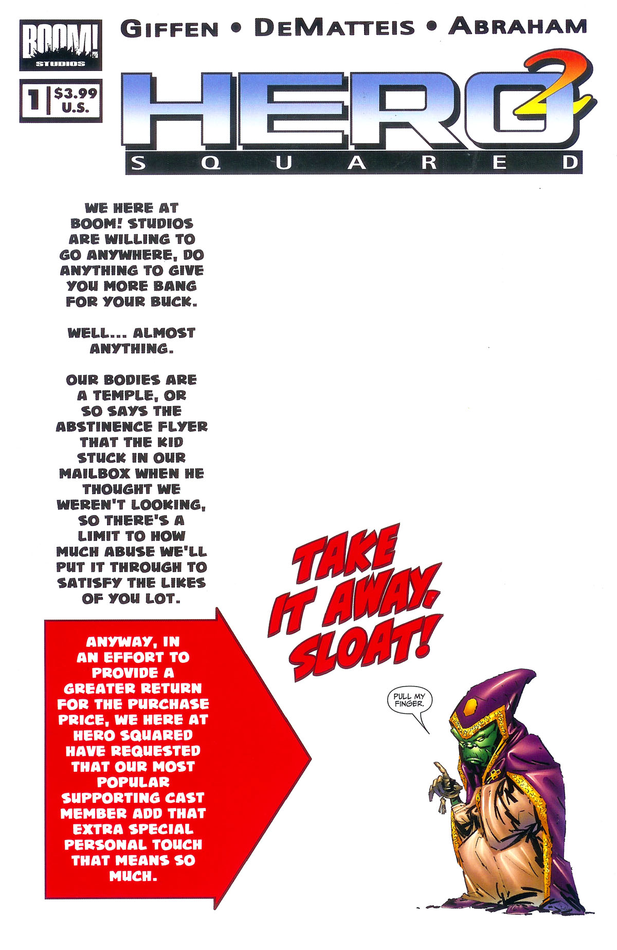 Read online Hero Squared comic -  Issue #1 - 1