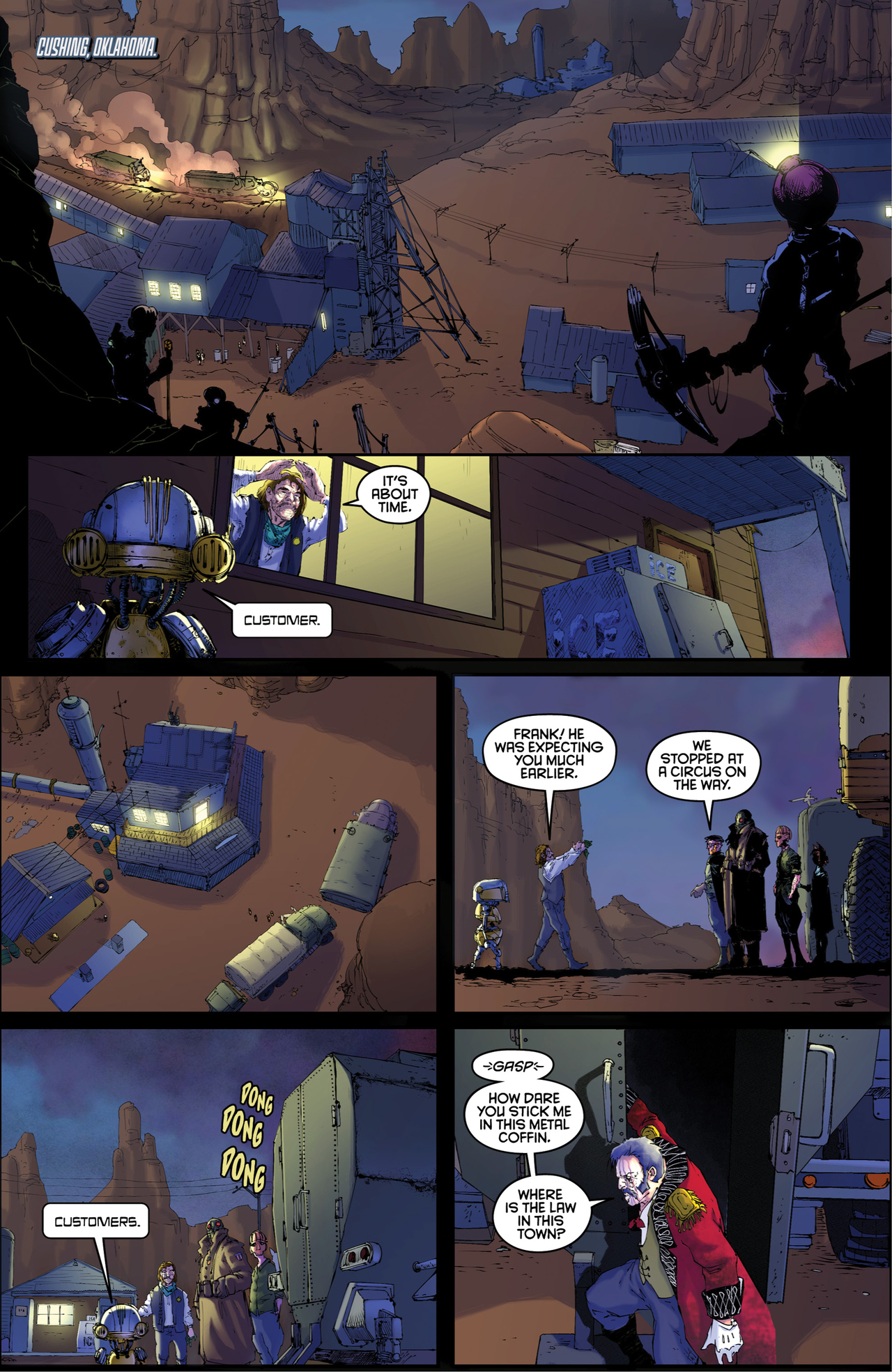 Read online Broken Gargoyles comic -  Issue #2 - 13
