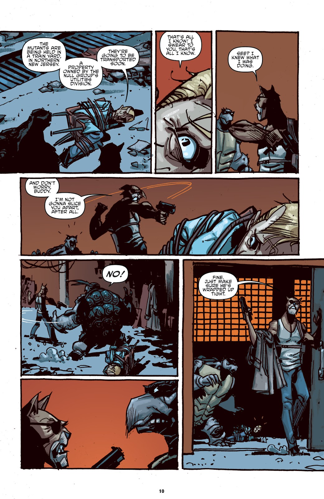Teenage Mutant Ninja Turtles: Mutanimals issue 2 - Page 12
