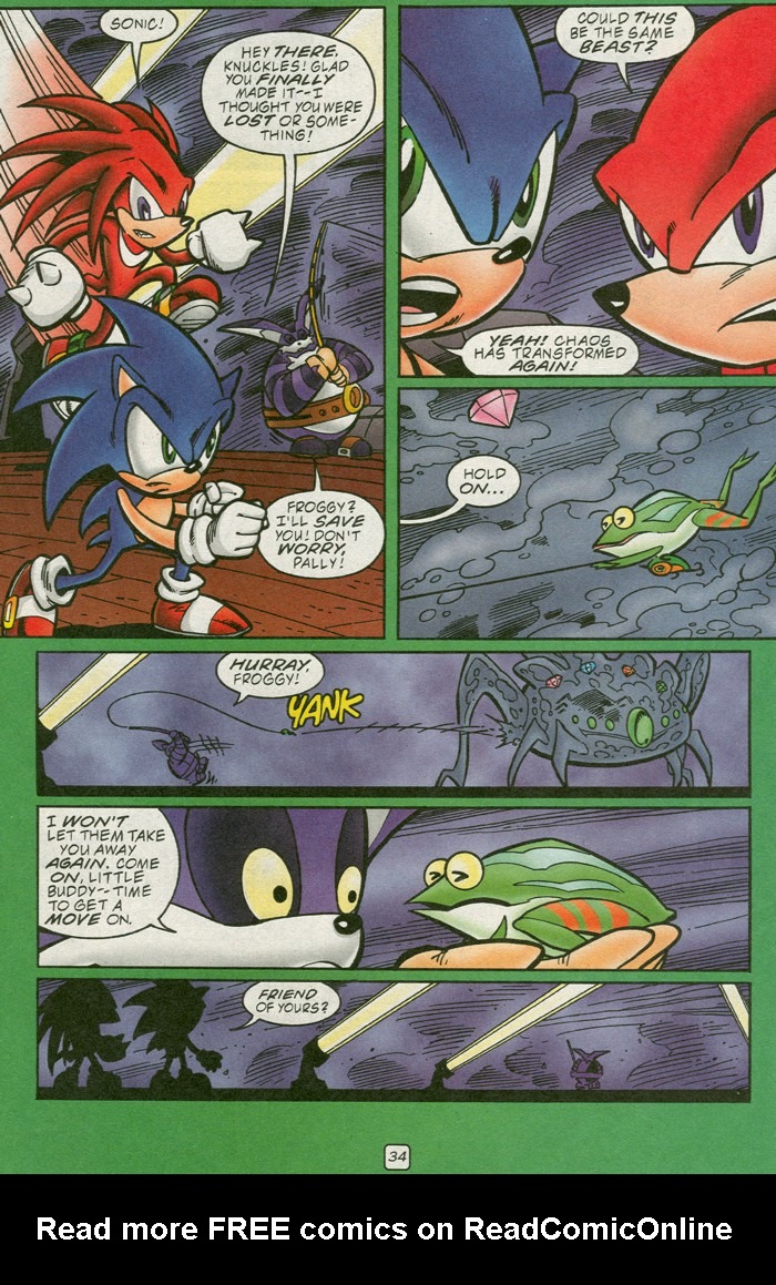 Read online Sonic Super Special comic -  Issue #13 - Sonic Adventure 01 - 35