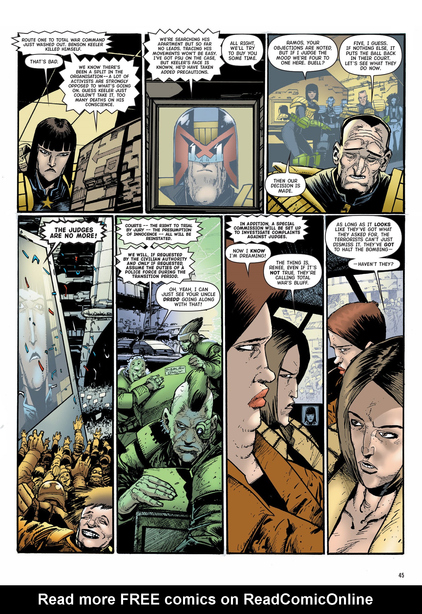 Read online Judge Dredd: The Complete Case Files comic -  Issue # TPB 40 (Part 1) - 46