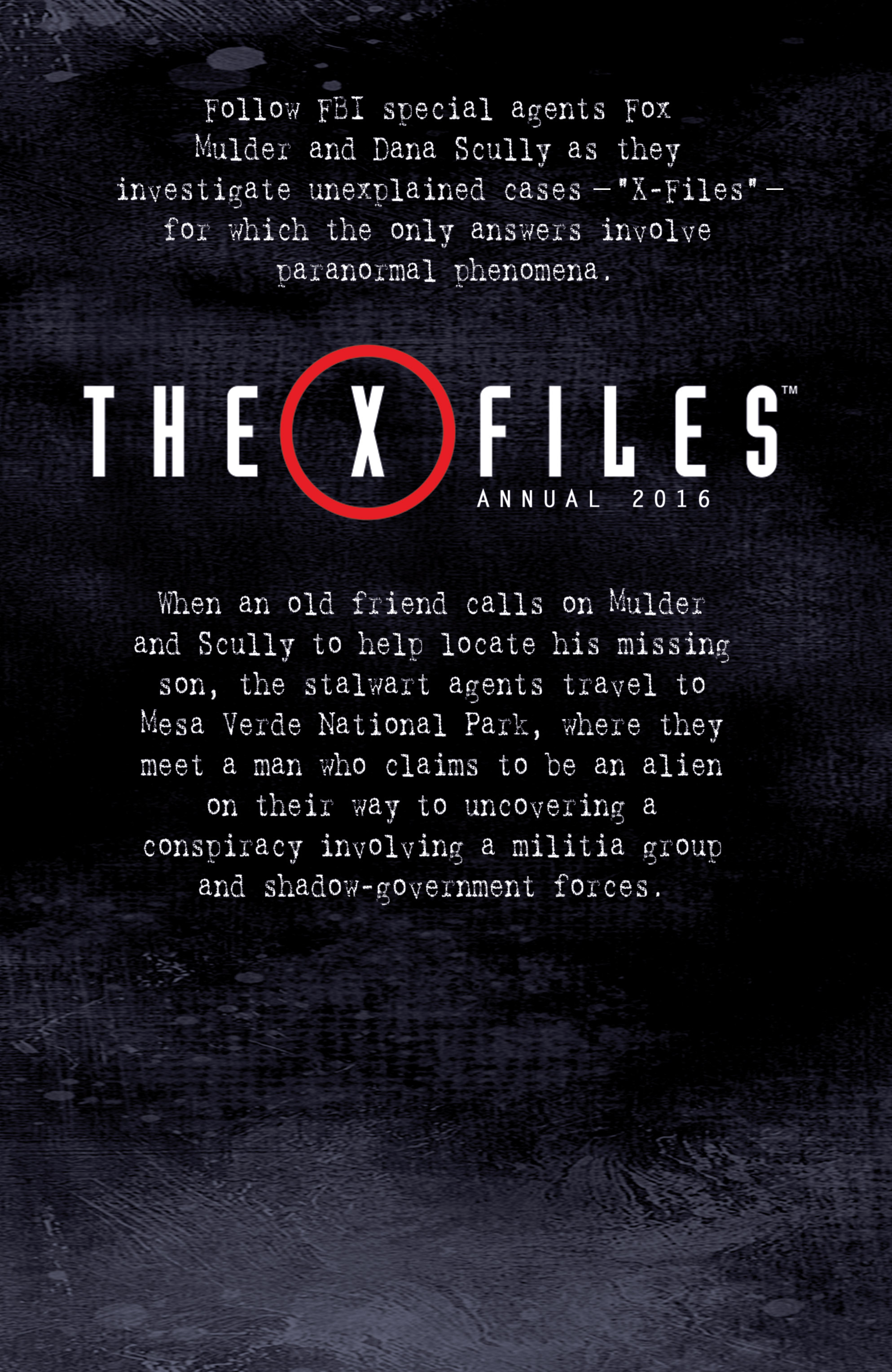 Read online The X-Files (2016) comic -  Issue # _Annual 1 - 51