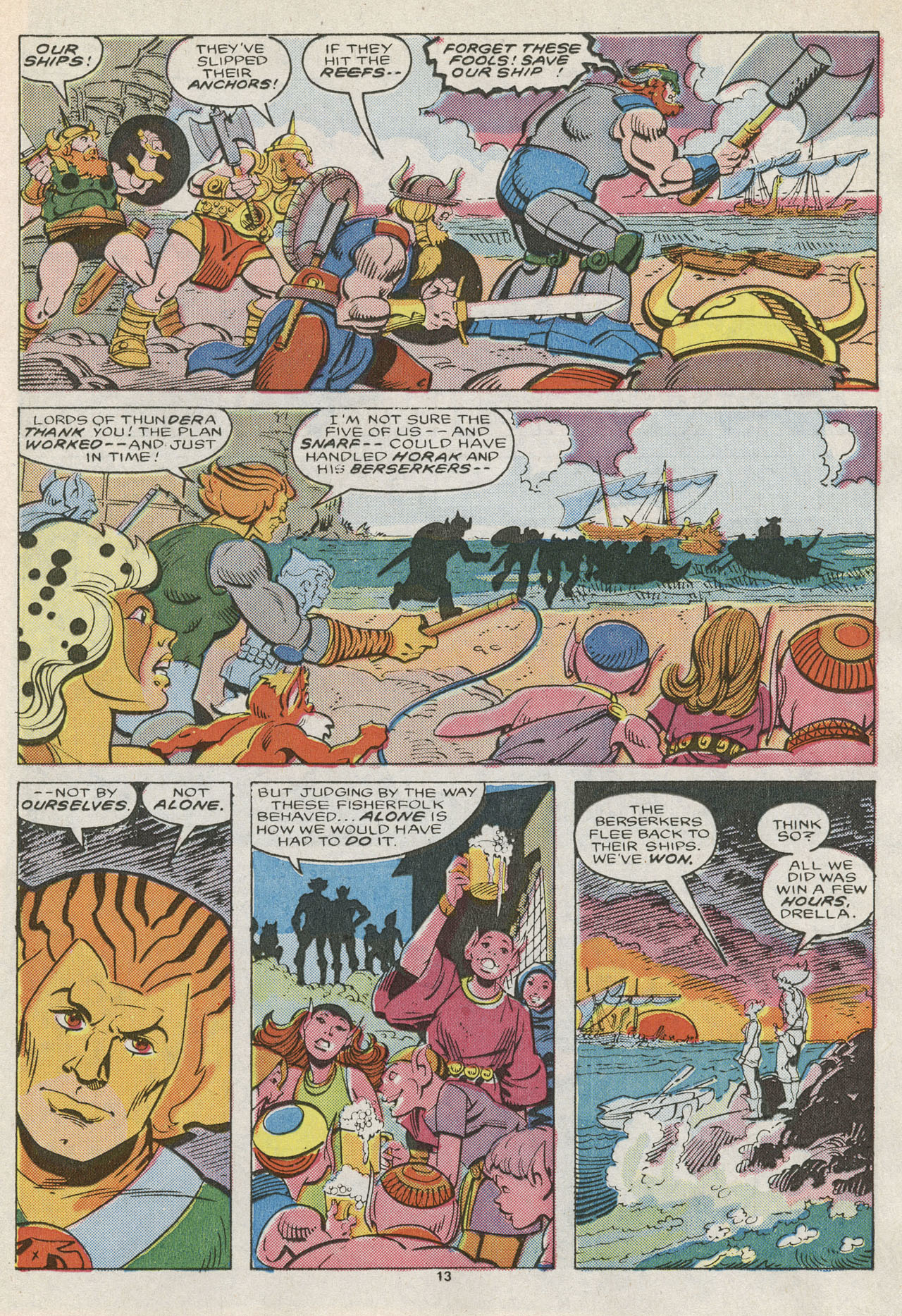 Read online ThunderCats (1985) comic -  Issue #12 - 19