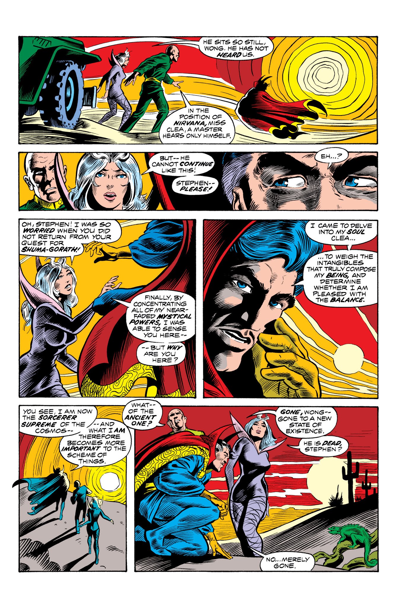 Read online Marvel Masterworks: Doctor Strange comic -  Issue # TPB 5 (Part 1) - 56