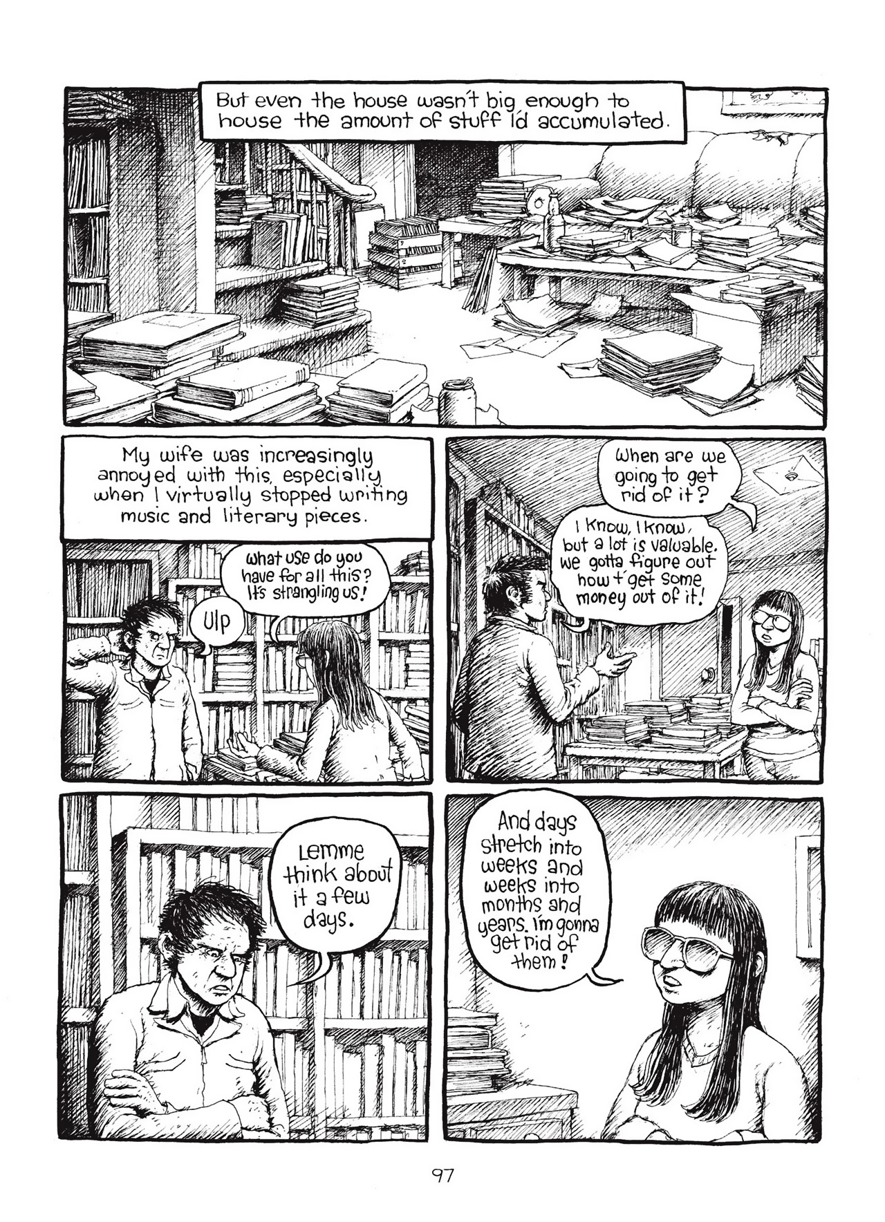 Read online Harvey Pekar's Cleveland comic -  Issue # TPB - 98