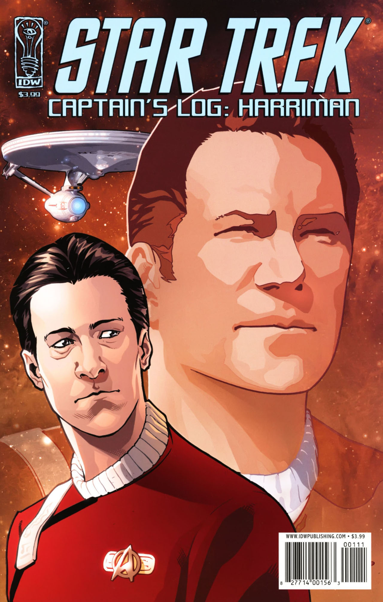 Read online Star Trek: Captain's Log comic -  Issue # Issue Harriman - 1