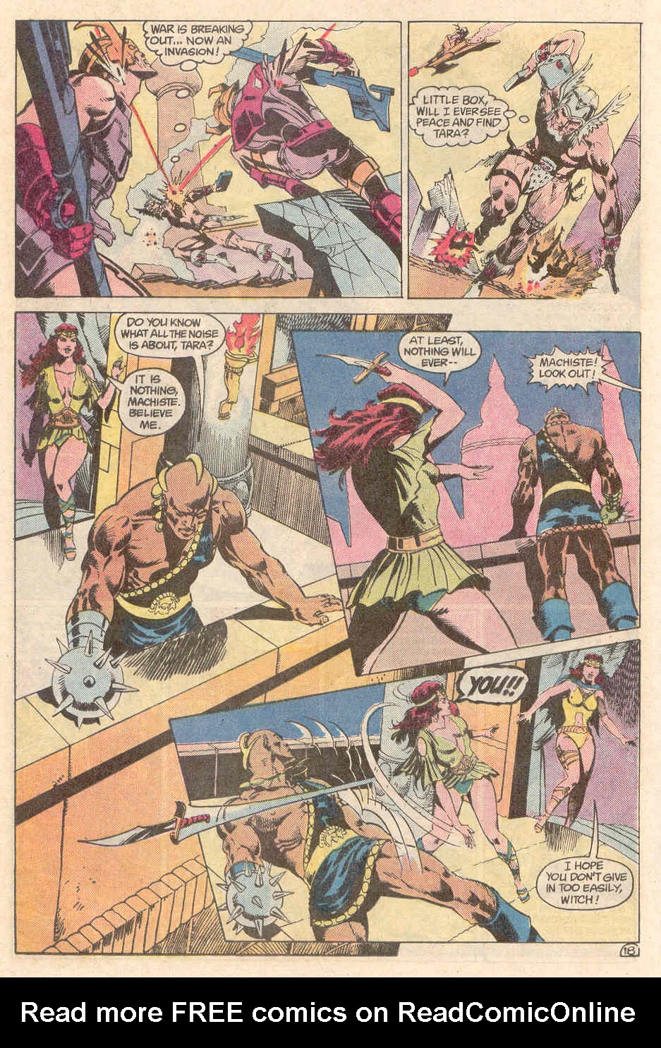 Read online Warlord (1976) comic -  Issue # _Annual 1 - 18