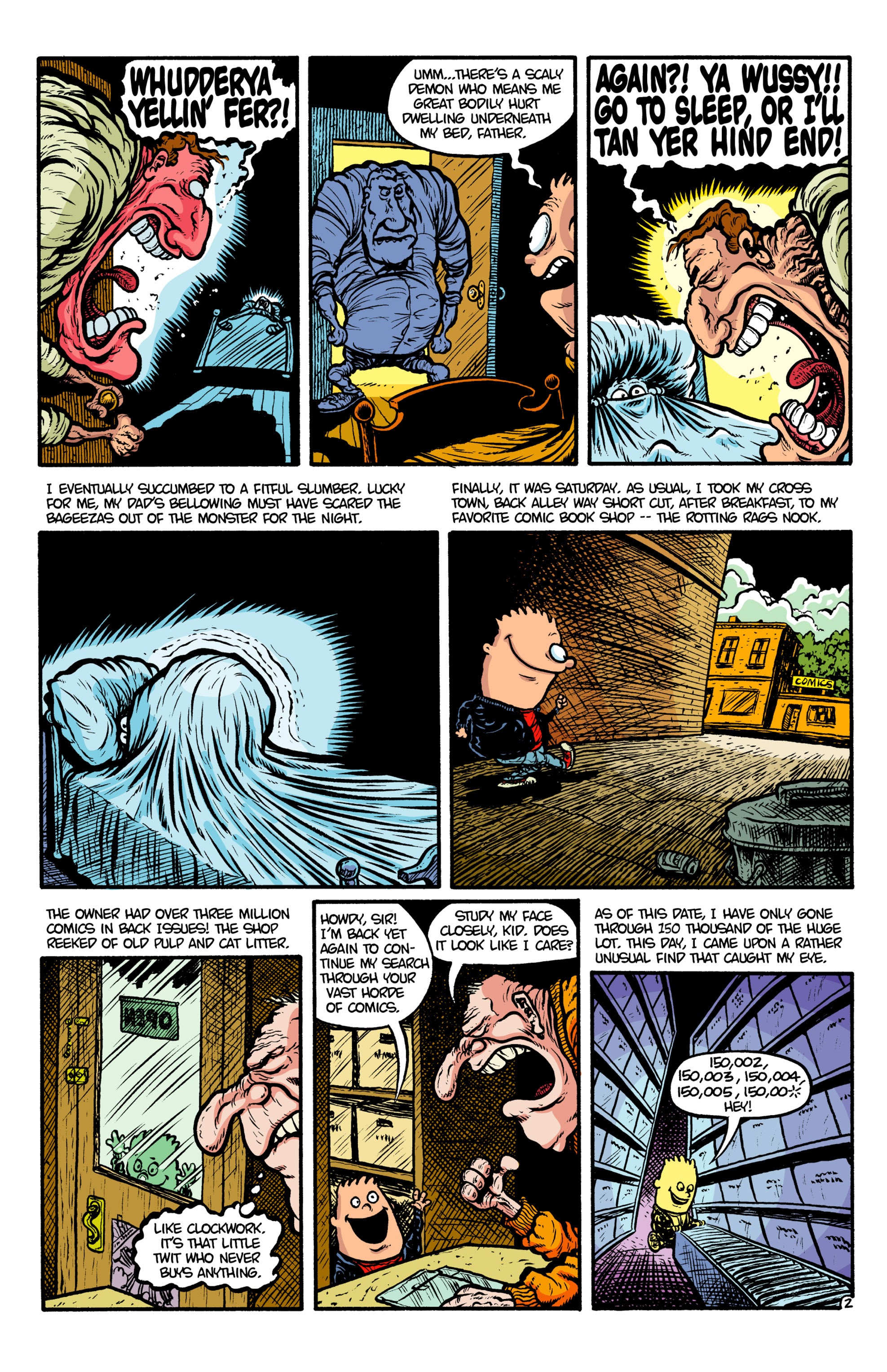 Read online Weird Melvin comic -  Issue #5 - 6